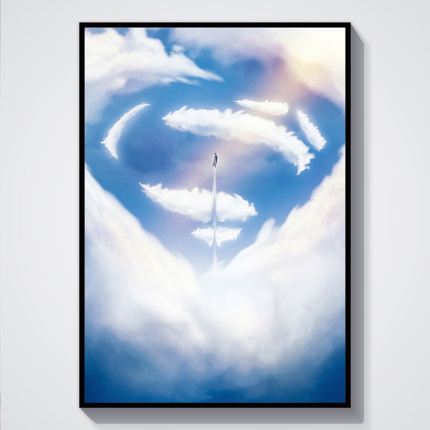 Flex Designs Poster Man of Steel Symbol 5 x 7" Home Goods - Movie 2013 Movie Poster
