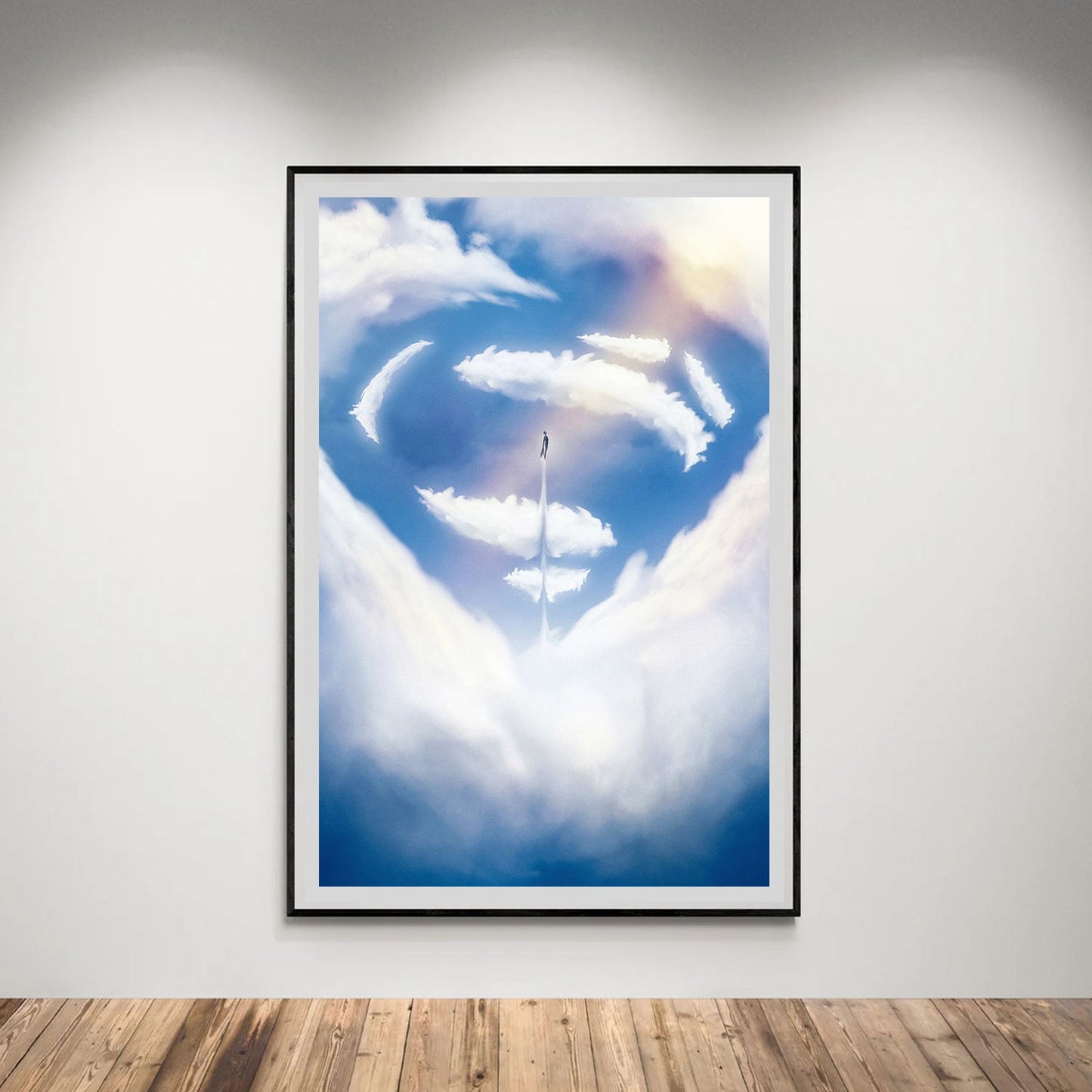 Flex Designs Poster Man of Steel Symbol 5 x 7" Home Goods - Movie 2013 Movie Poster
