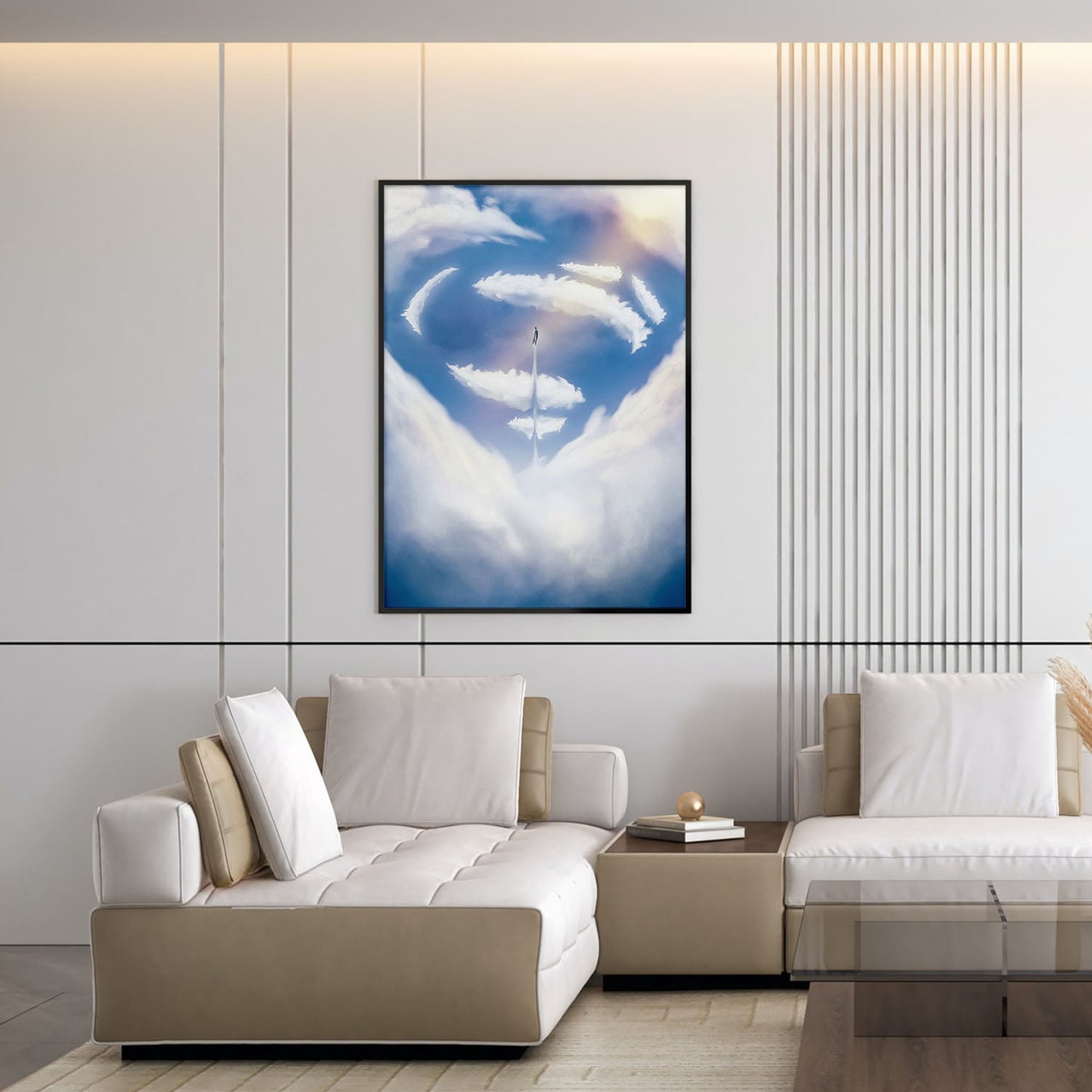 Flex Designs Poster Man of Steel Symbol 5 x 7" Home Goods - Movie 2013 Movie Poster