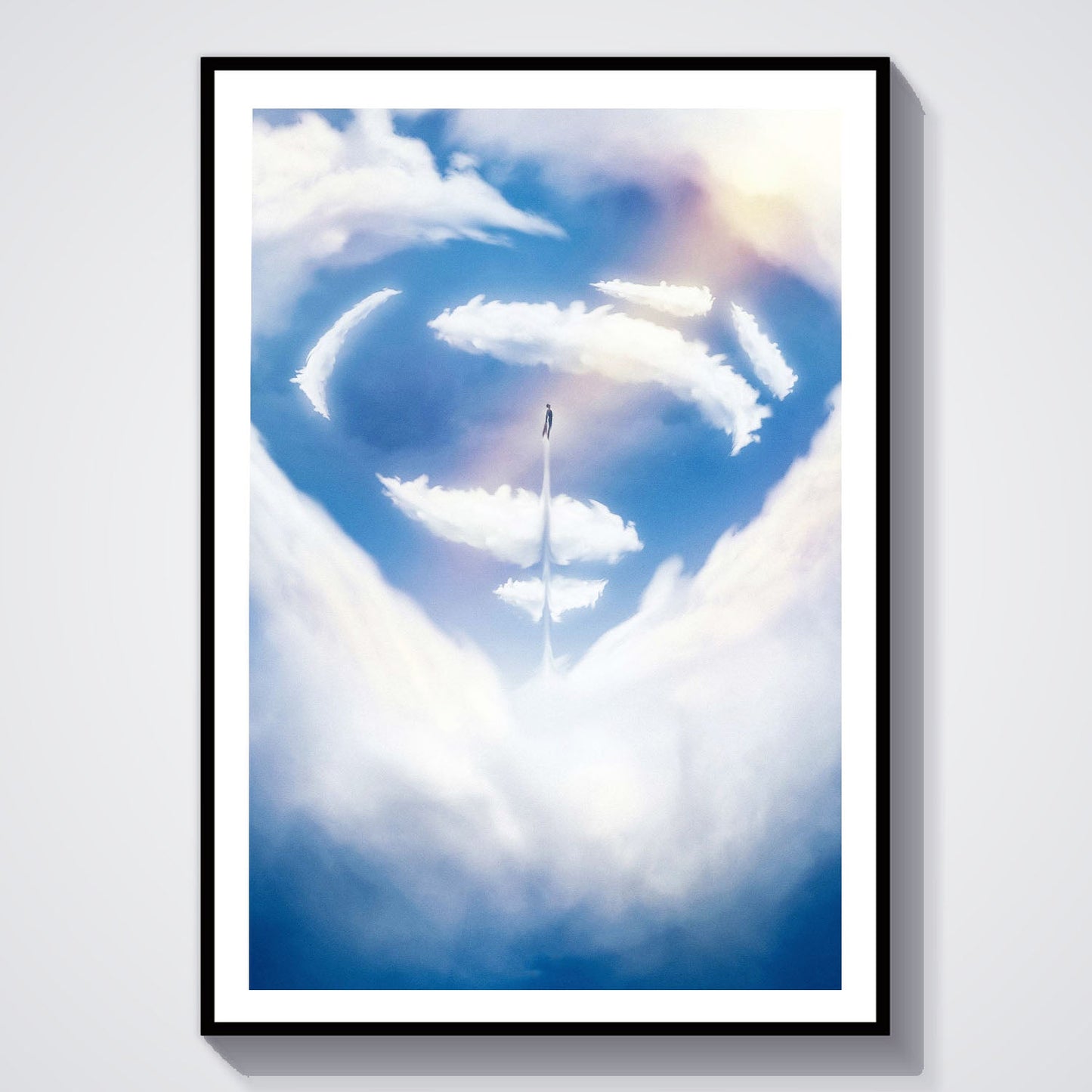 Flex Designs Poster Man of Steel Symbol 8 x 10" Home Goods - Movie 2013 Movie Poster