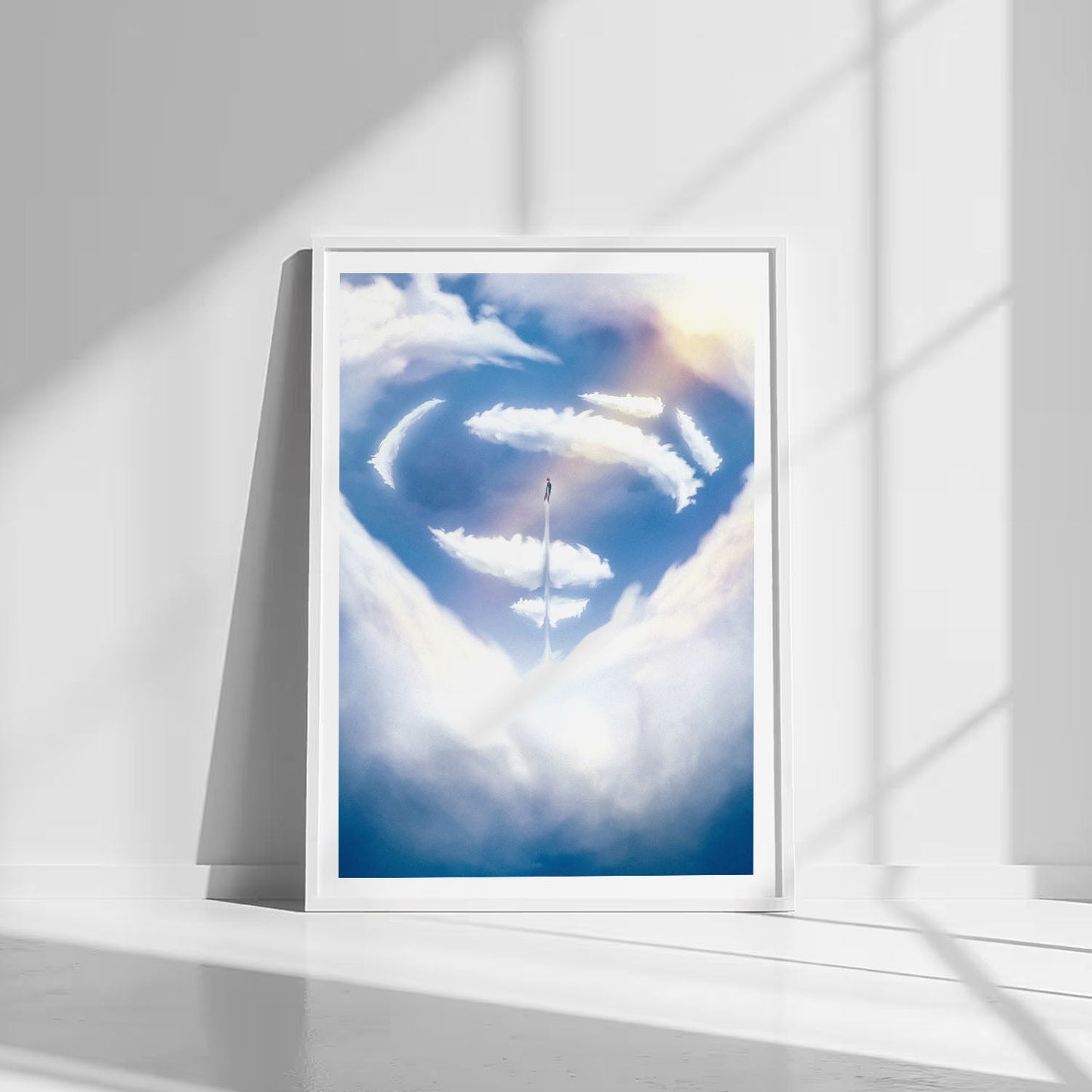 Flex Designs Poster Man of Steel Symbol 8 x 10" Home Goods - Movie 2013 Movie Poster