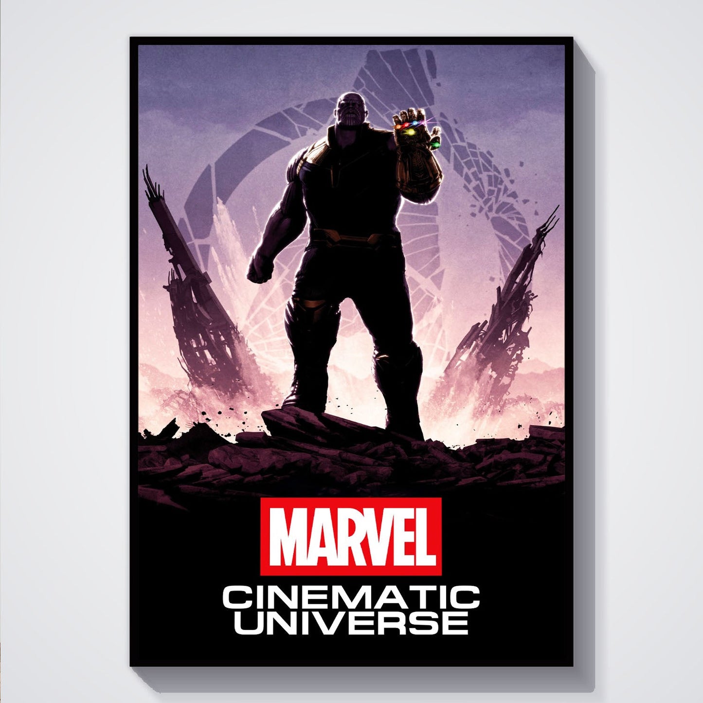 Flex Designs Poster Marvel Cinematic Universe 5 x 7" Home Goods - Movie Movie Poster