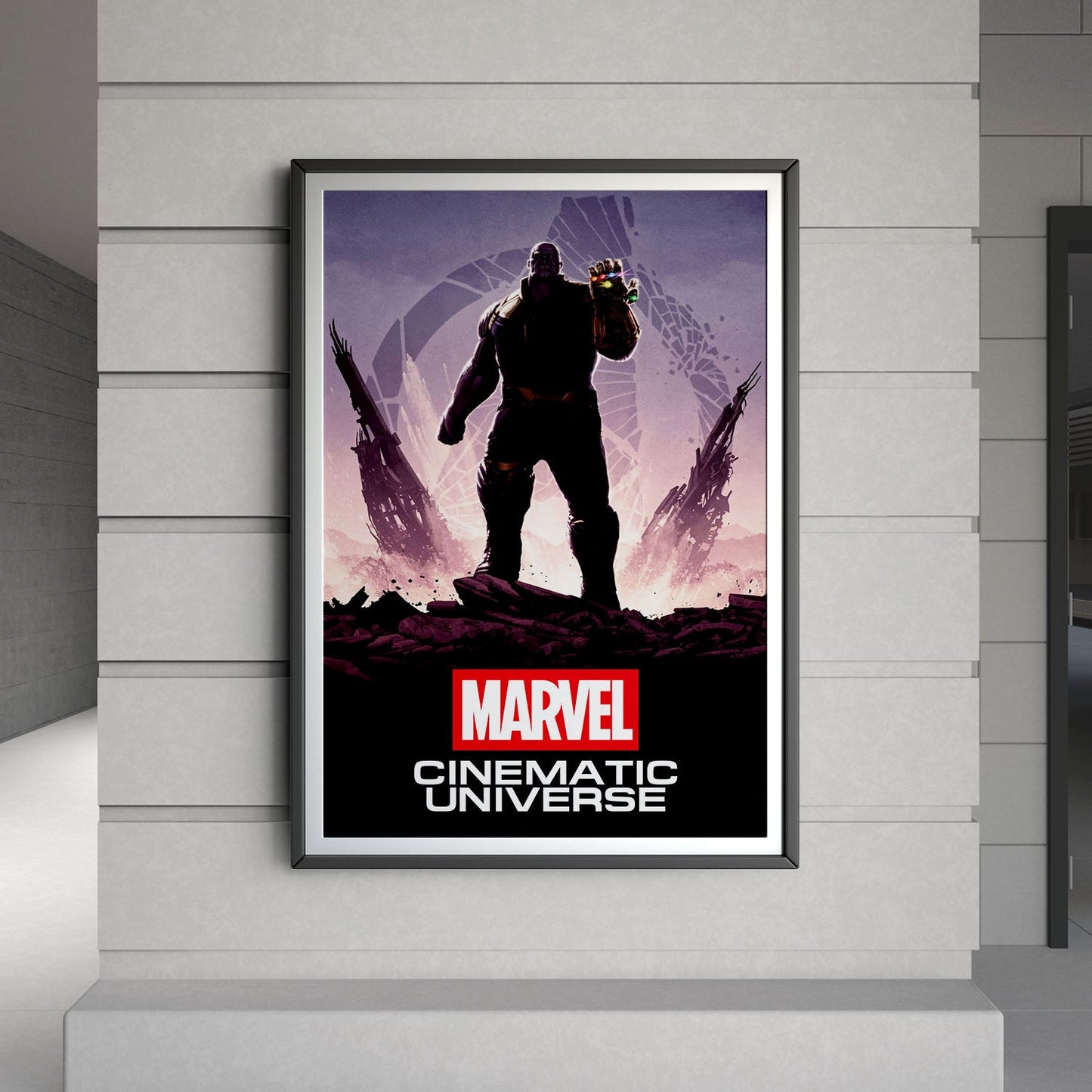 Flex Designs Poster Marvel Cinematic Universe 8 x 10" Home Goods - Movie Movie Poster