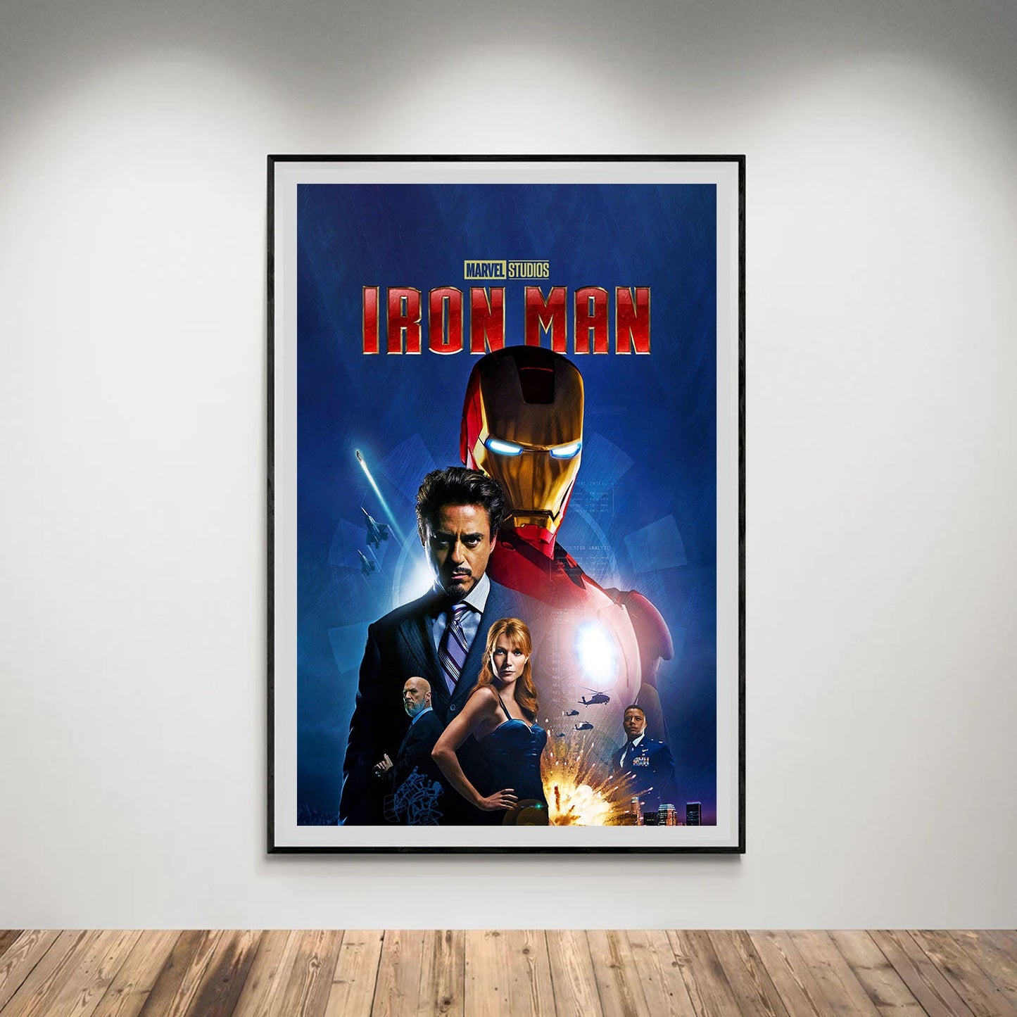 Flex Designs Poster Iron Man 5 x 7" Home Goods - Movie 2008 Movie Poster