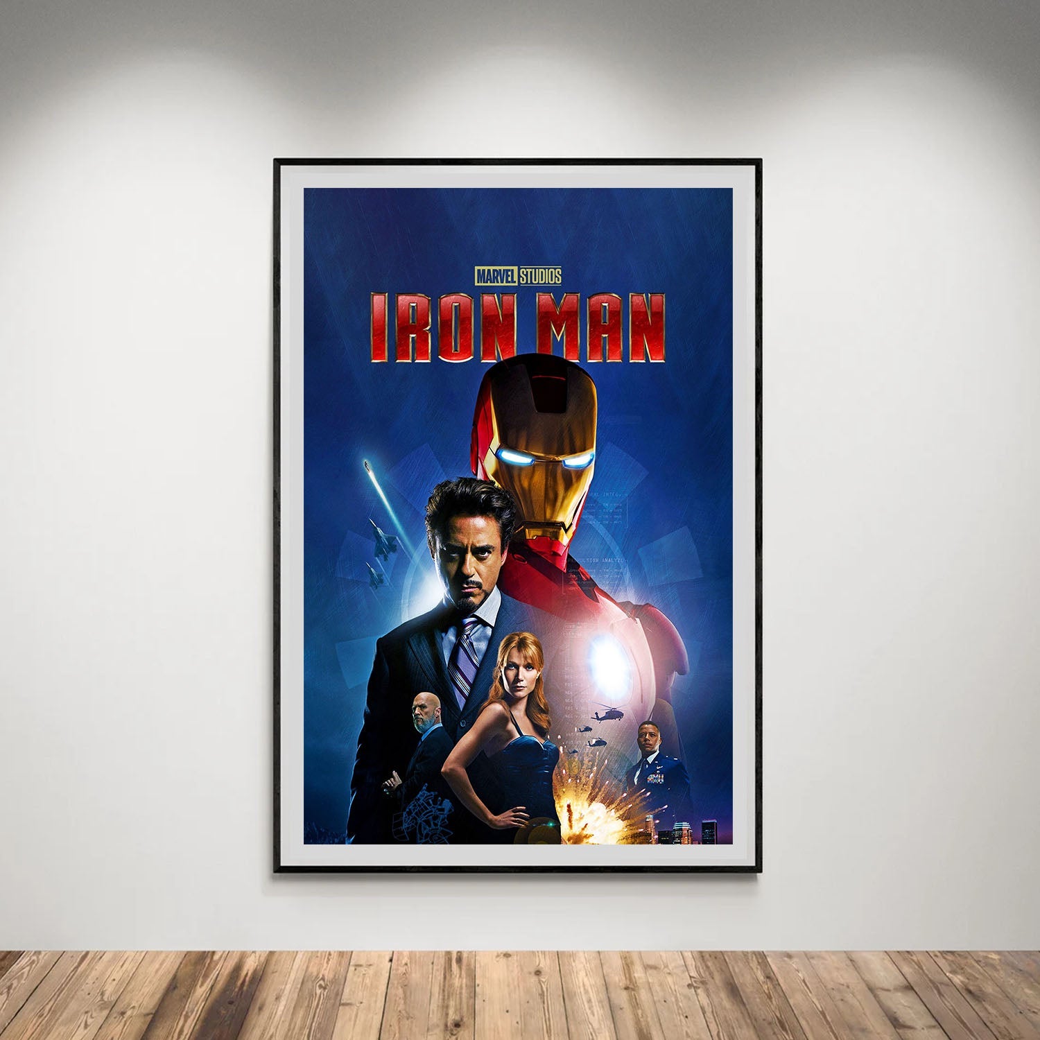 Flex Designs Poster Iron Man 5 x 7" Home Goods - Movie 2008 Movie Poster