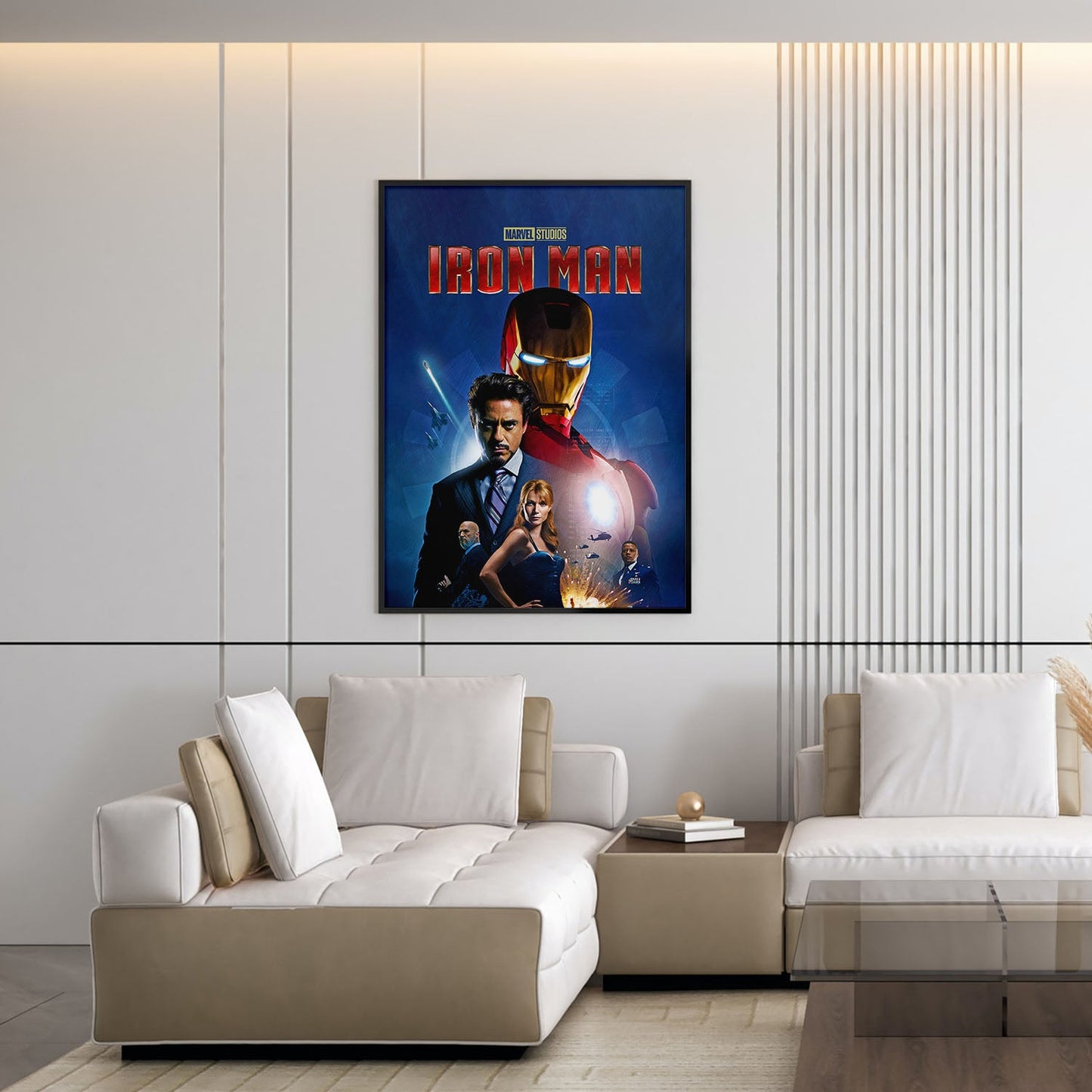 Flex Designs Poster Iron Man 5 x 7" Home Goods - Movie 2008 Movie Poster