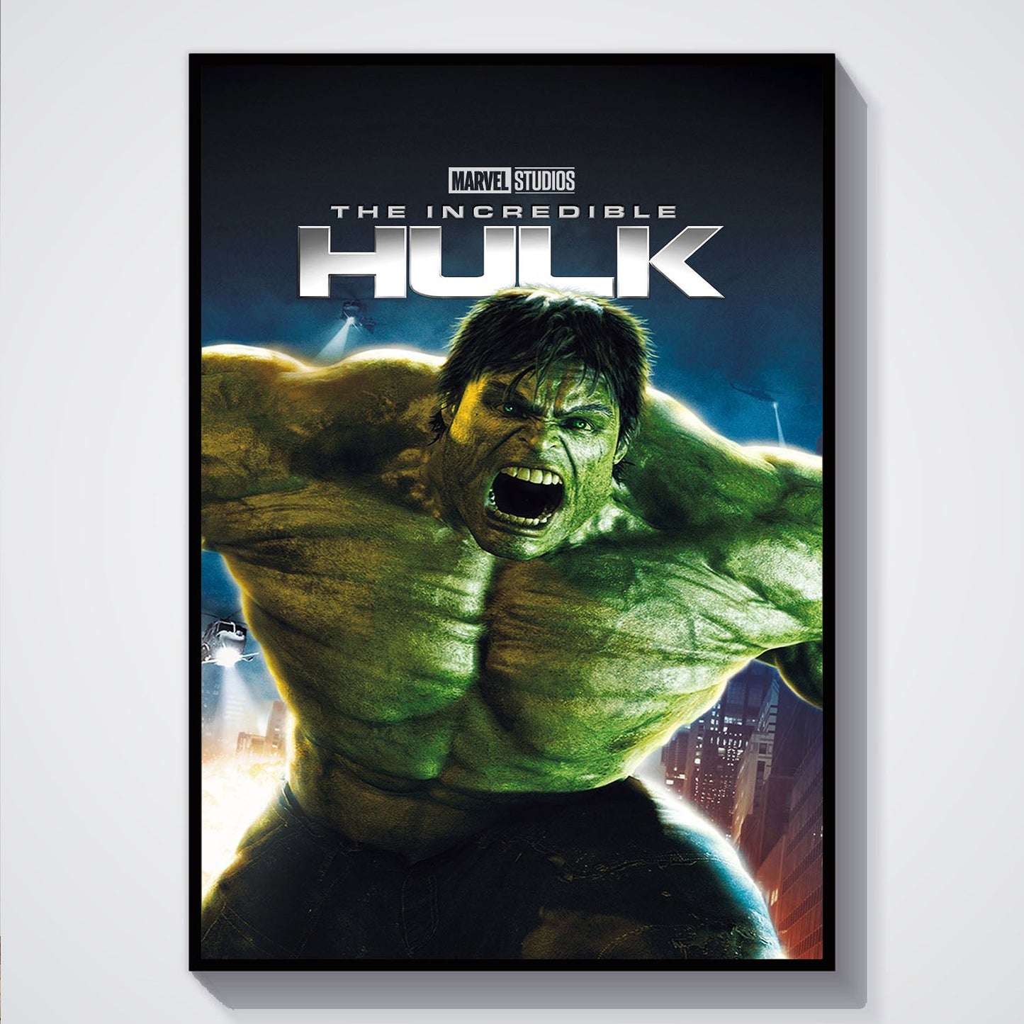 Flex Designs Poster The Incredible Hulk 5 x 7" Home Goods - Movie 2008 Movie Poster