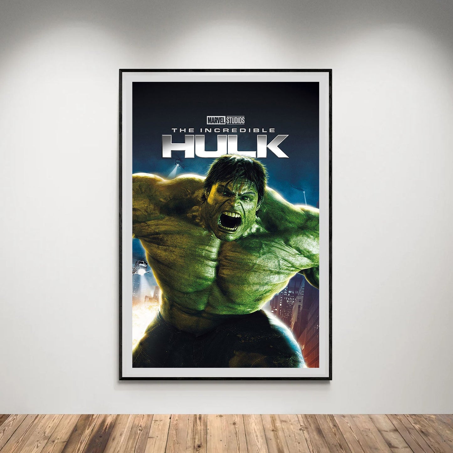 Flex Designs Poster The Incredible Hulk 5 x 7" Home Goods - Movie 2008 Movie Poster