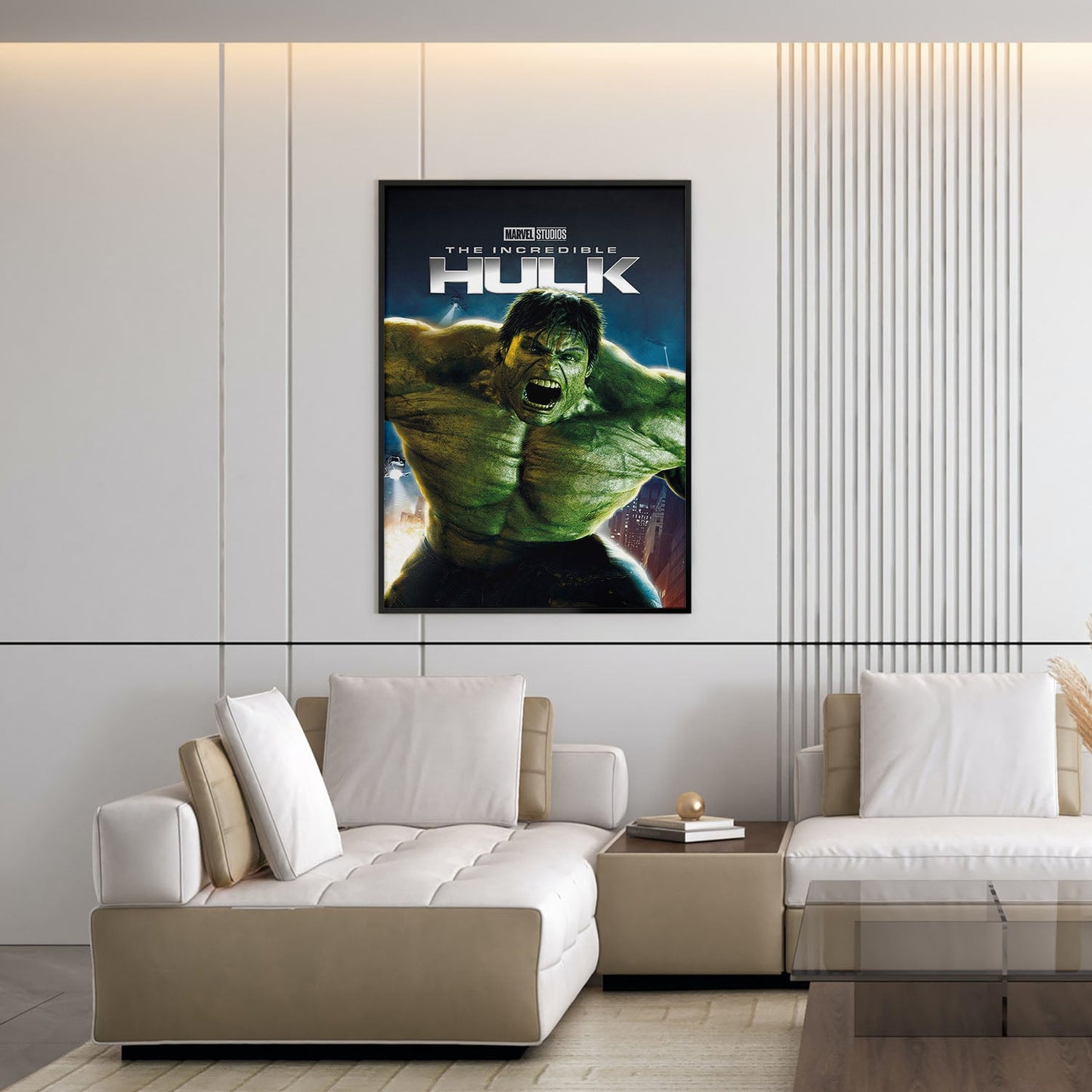 Flex Designs Poster The Incredible Hulk 5 x 7" Home Goods - Movie 2008 Movie Poster