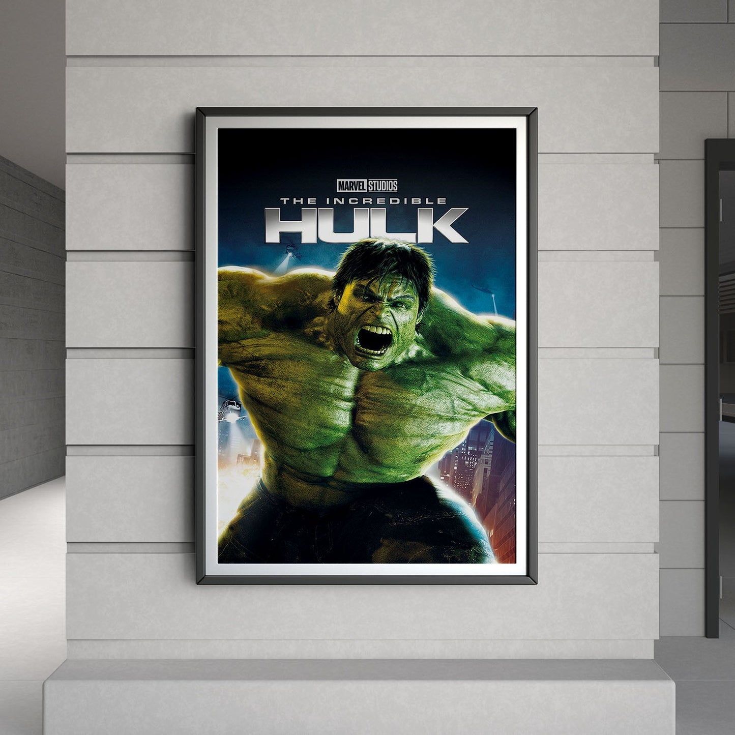 Flex Designs Poster The Incredible Hulk 8 x 10" Home Goods - Movie 2008 Movie Poster