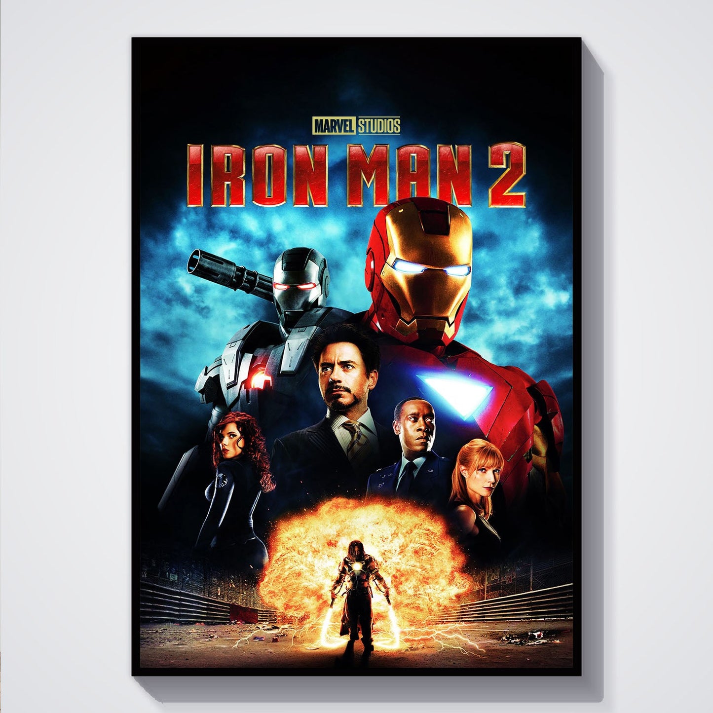 Flex Designs Poster Iron Man 2 5 x 7" Home Goods - Movie 2010 Movie Poster
