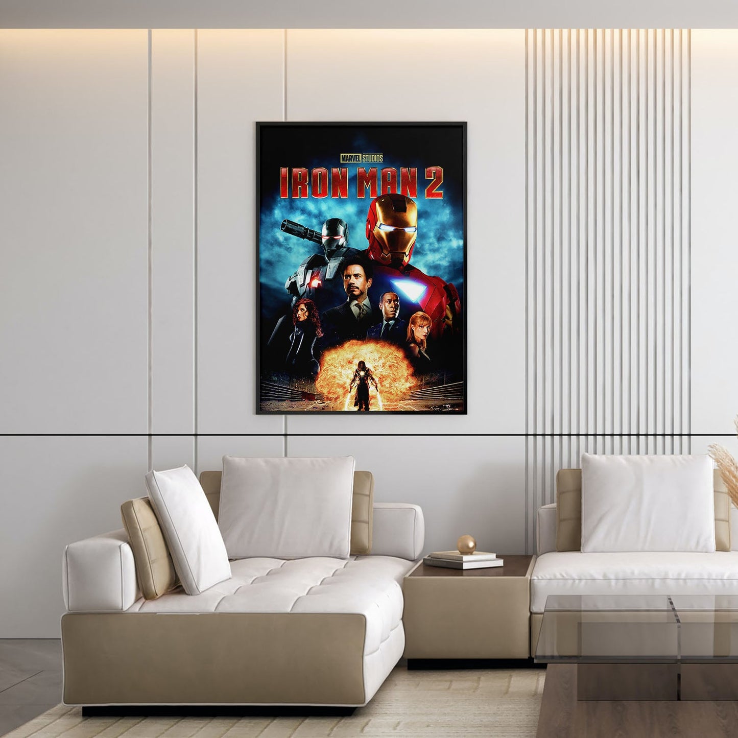 Flex Designs Poster Iron Man 2 5 x 7" Home Goods - Movie 2010 Movie Poster