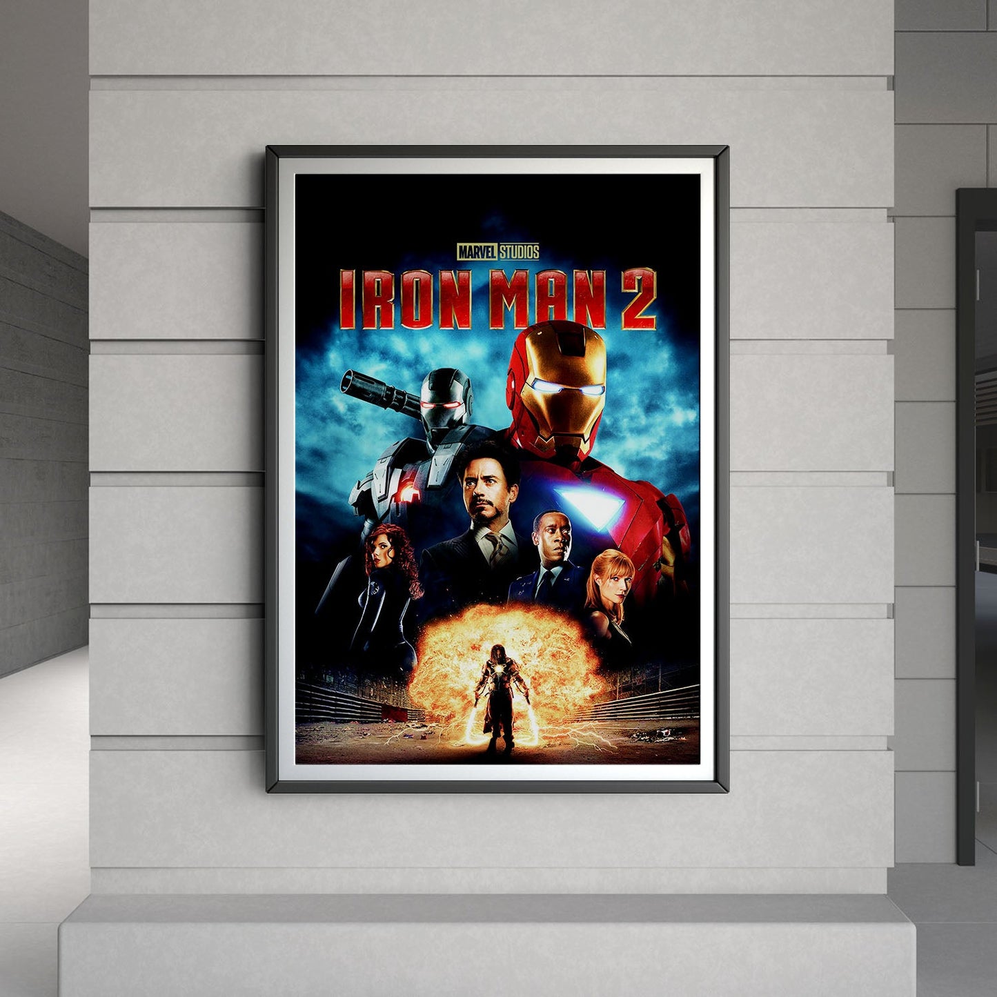 Flex Designs Poster Iron Man 2 8 x 10" Home Goods - Movie 2010 Movie Poster