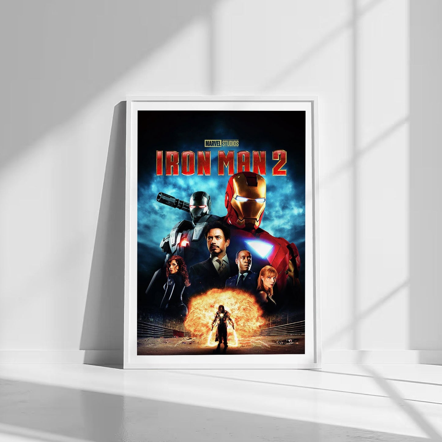 Flex Designs Poster Iron Man 2 8 x 10" Home Goods - Movie 2010 Movie Poster