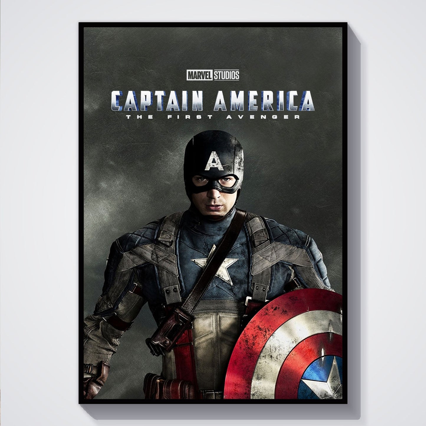Flex Designs Poster Captain America The First Avenger 5 x 7" Home Goods - Movie 2011 Movie Poster