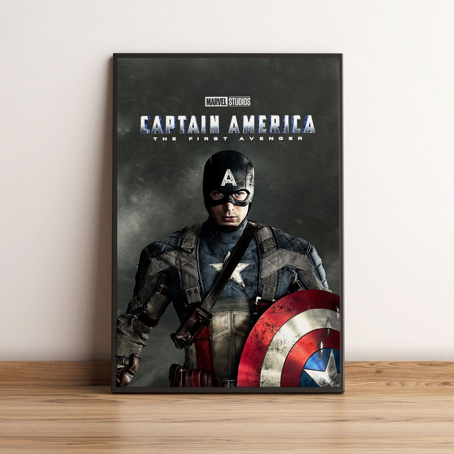Flex Designs Poster Captain America The First Avenger 5 x 7" Home Goods - Movie 2011 Movie Poster