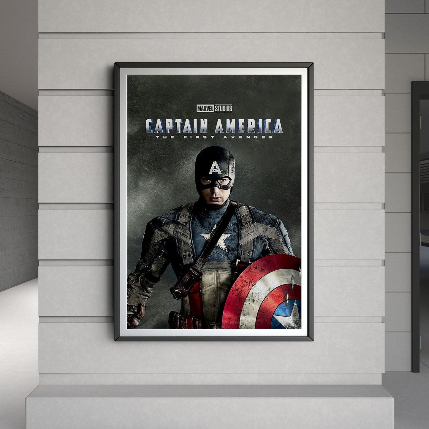 Flex Designs Poster Captain America The First Avenger 8 x 10" Home Goods - Movie 2011 Movie Poster