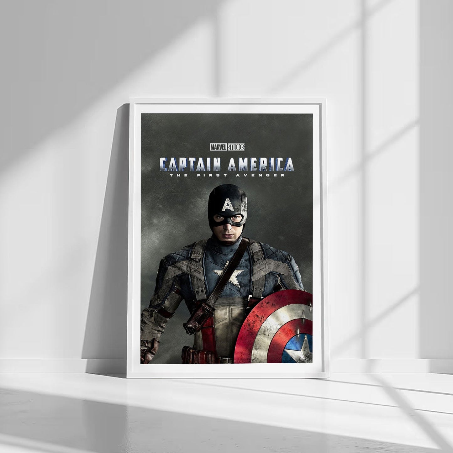 Flex Designs Poster Captain America The First Avenger 8 x 10" Home Goods - Movie 2011 Movie Poster