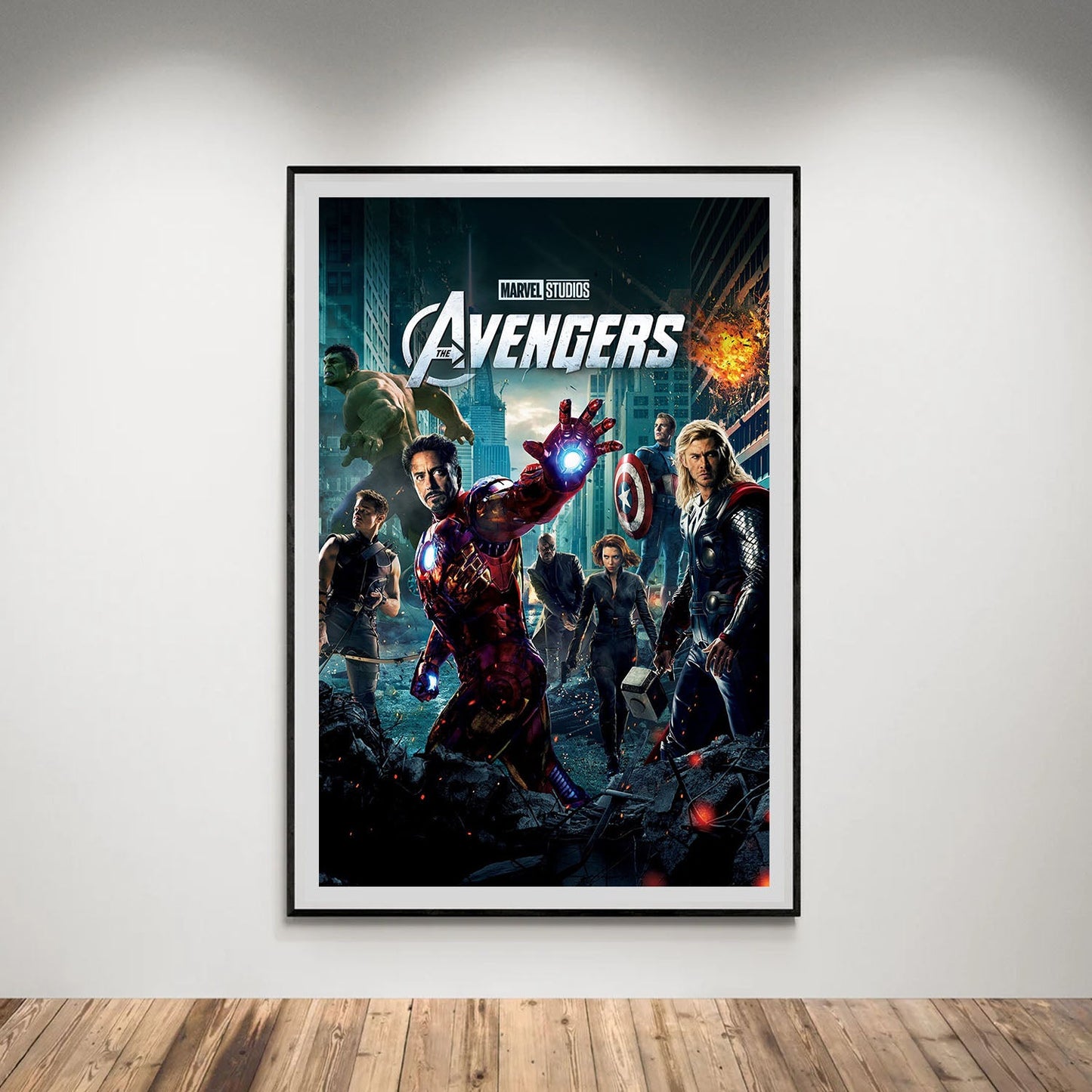 Flex Designs Poster The Avengers 5 x 7" Home Goods - Movie 2012 Movie Poster