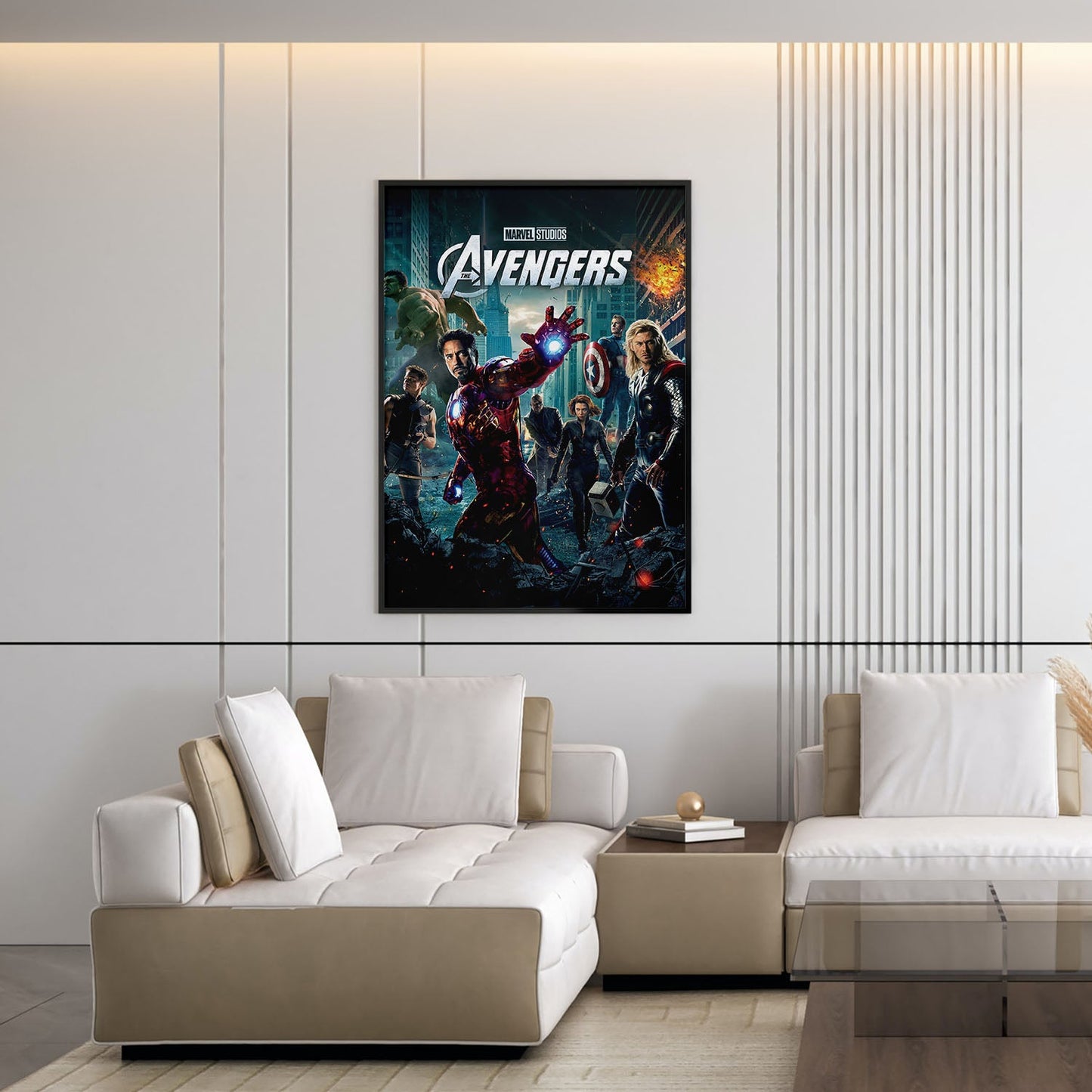 Flex Designs Poster The Avengers 5 x 7" Home Goods - Movie 2012 Movie Poster