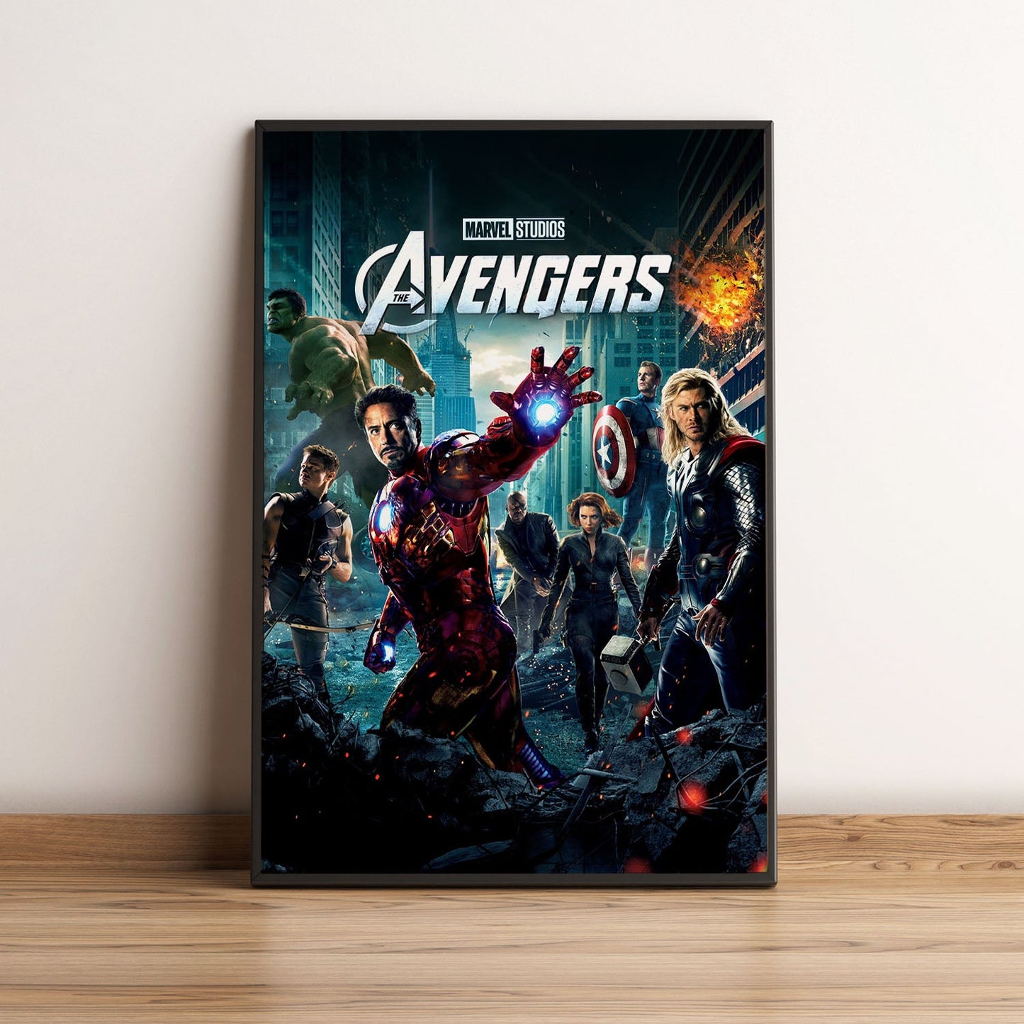Flex Designs Poster The Avengers 5 x 7" Home Goods - Movie 2012 Movie Poster