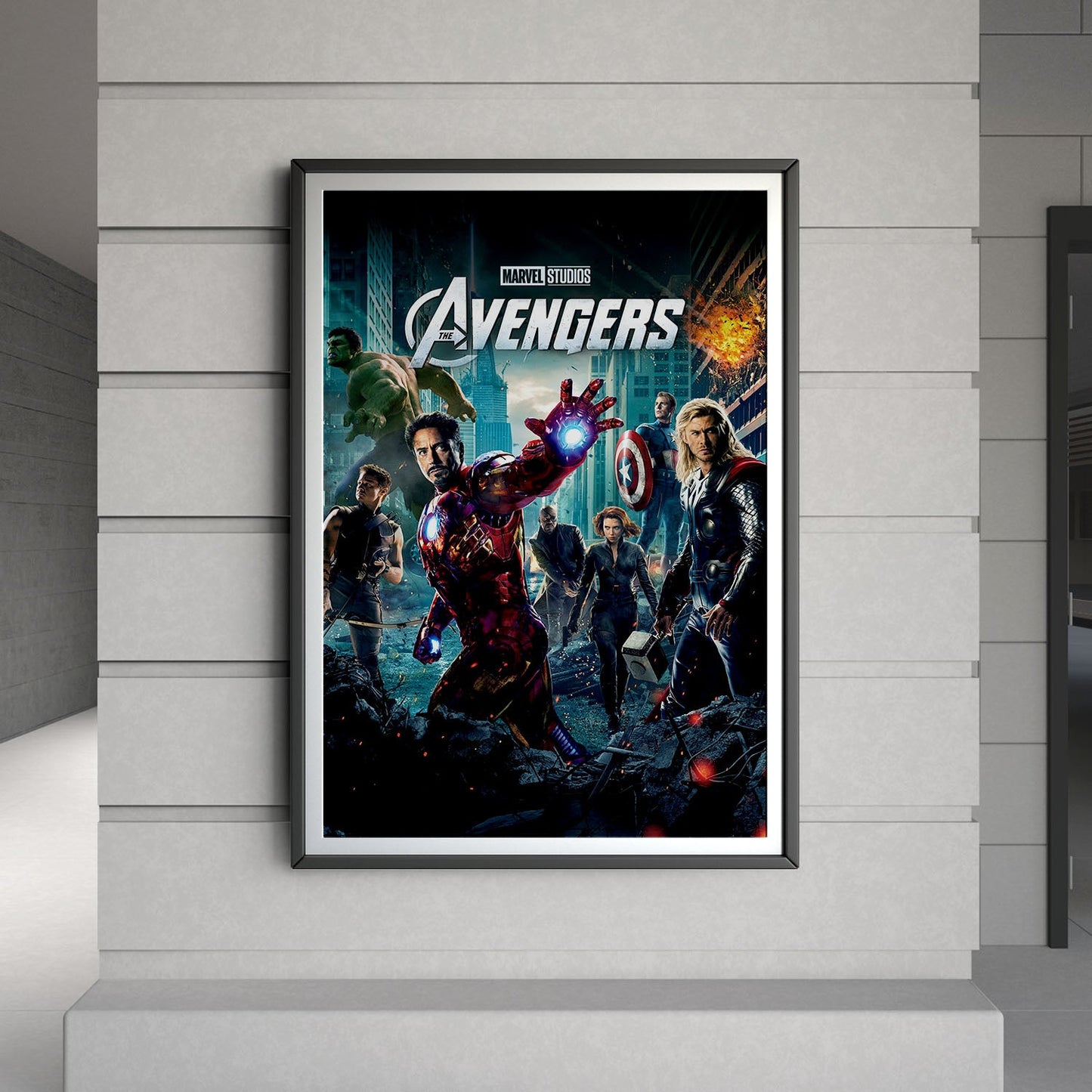 Flex Designs Poster The Avengers 8 x 10" Home Goods - Movie 2012 Movie Poster