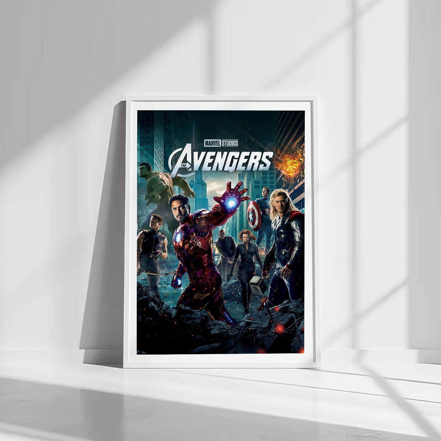 Flex Designs Poster The Avengers 8 x 10" Home Goods - Movie 2012 Movie Poster