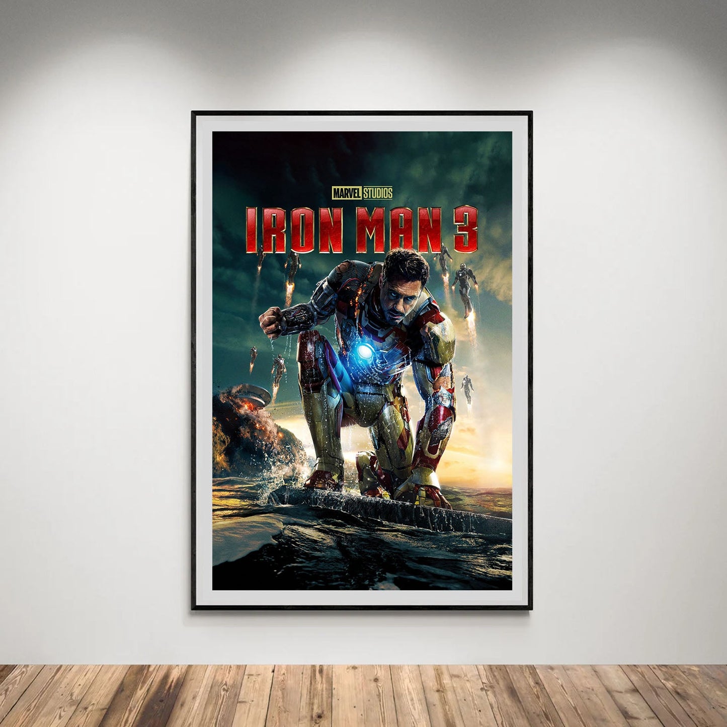 Flex Designs Poster Iron Man 3 5 x 7" Home Goods - Movie 2013 Movie Poster