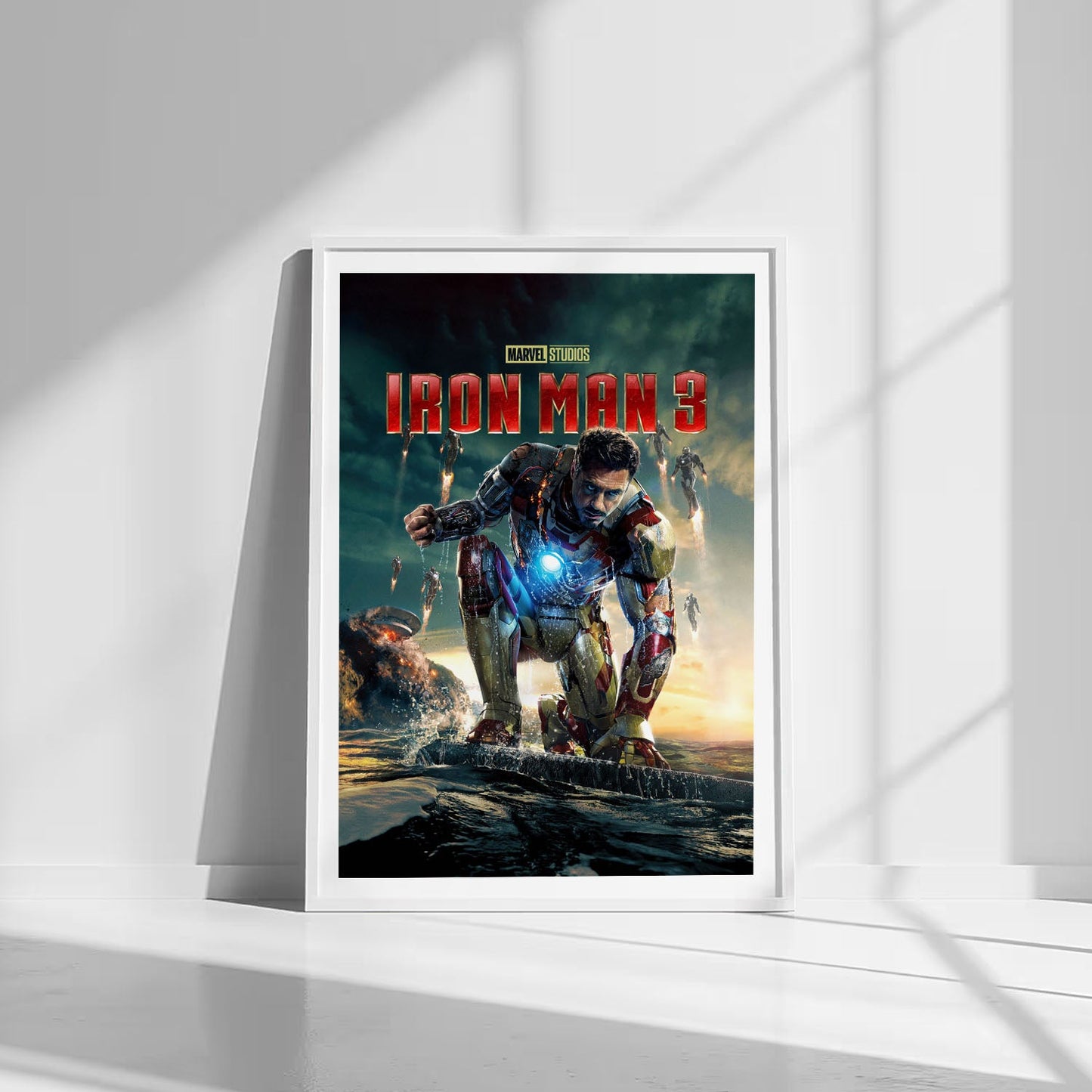 Flex Designs Poster Iron Man 3 8 x 10" Home Goods - Movie 2013 Movie Poster