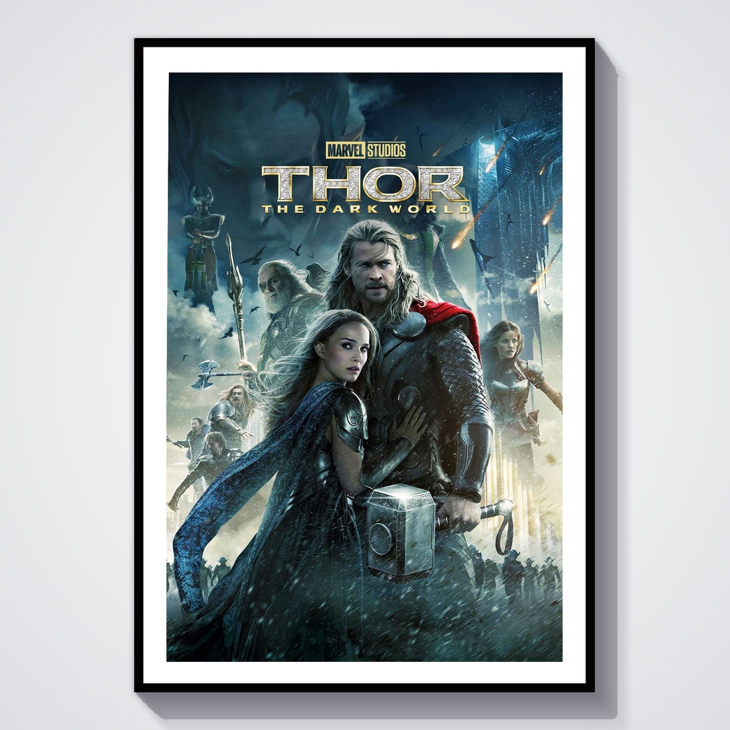 Flex Designs Poster Thor The Dark World 8 x 10" Home Goods - Movie 2013 Movie Poster