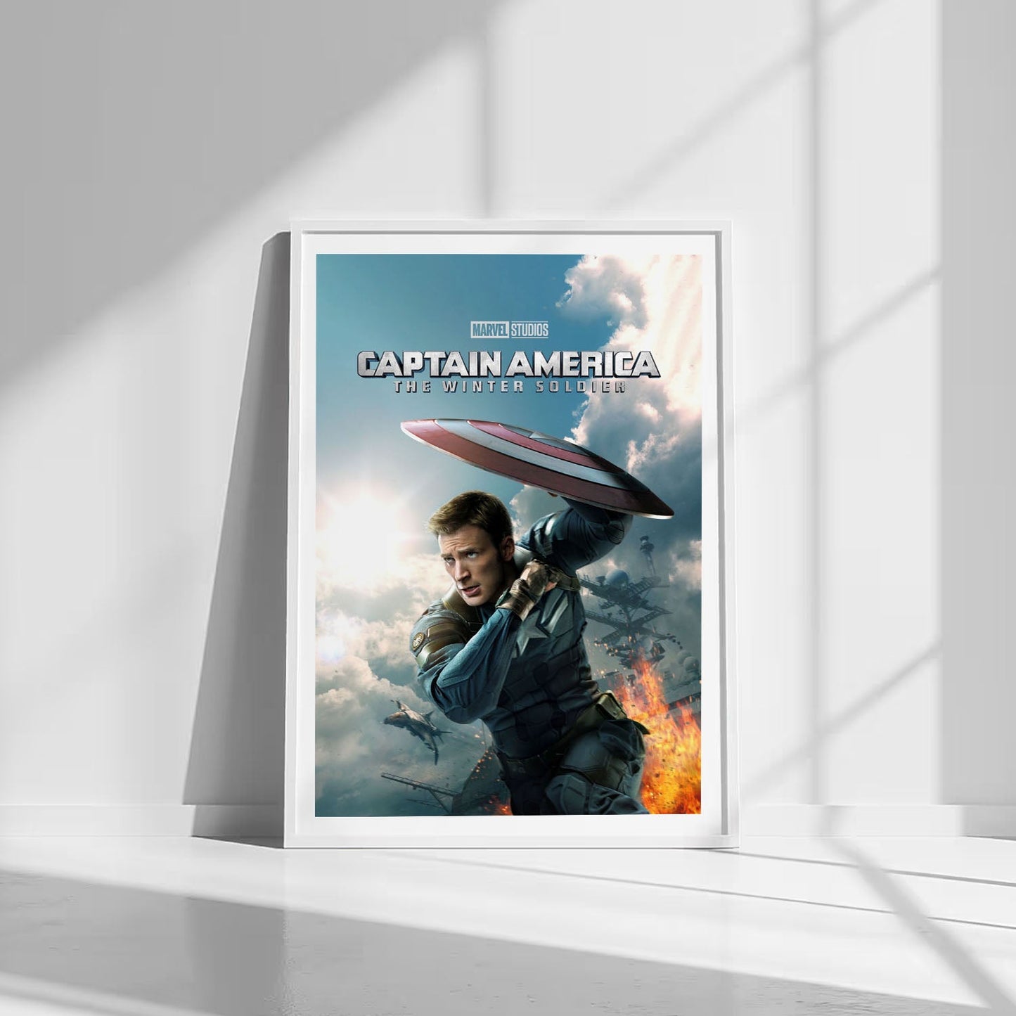 Flex Designs Poster Captain America The Winter Soldier 8 x 10" Home Goods - Movie 2014 Movie Poster