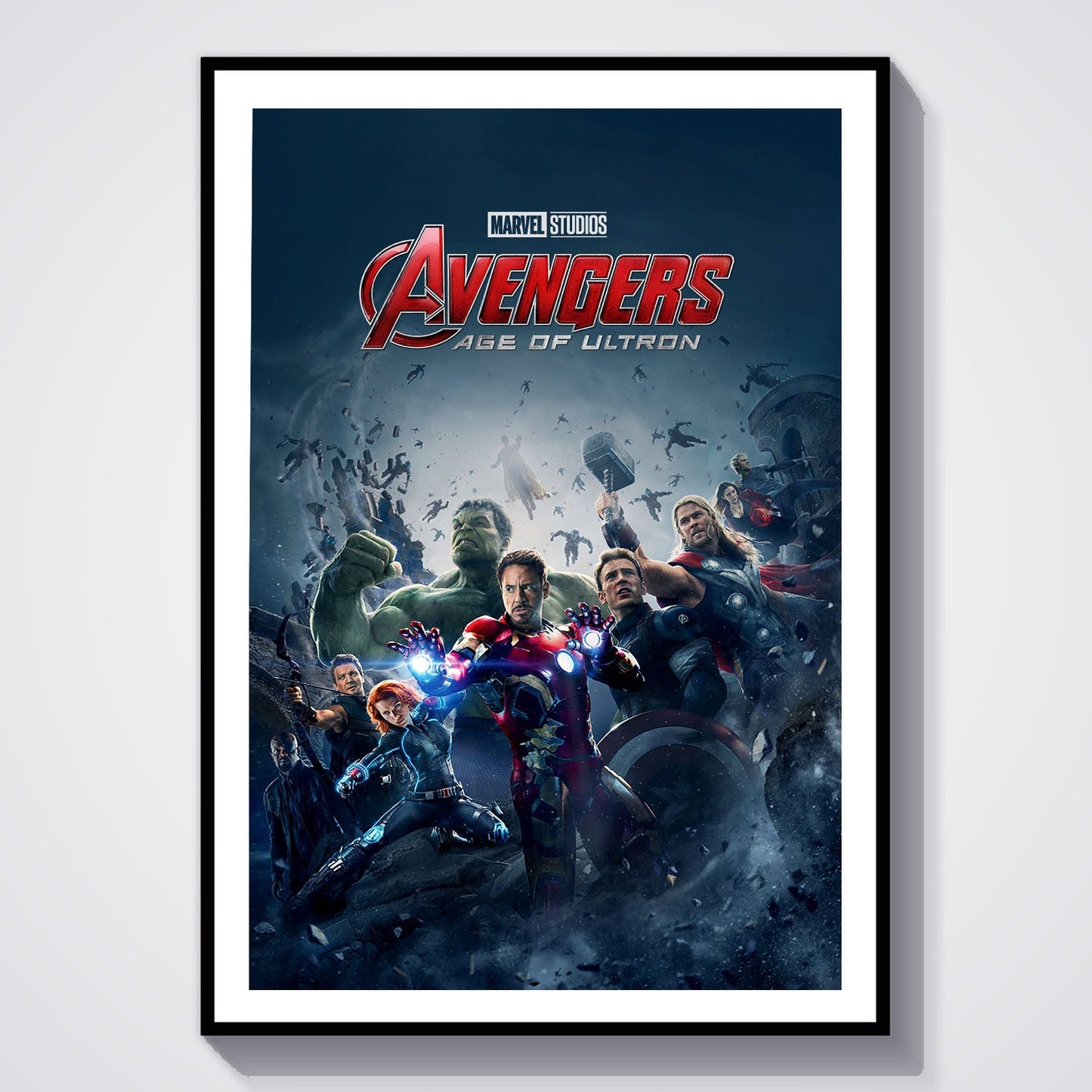 Flex Designs Poster Avengers Age of Ultron 8 x 10" Home Goods - Movie 2015 Movie Poster