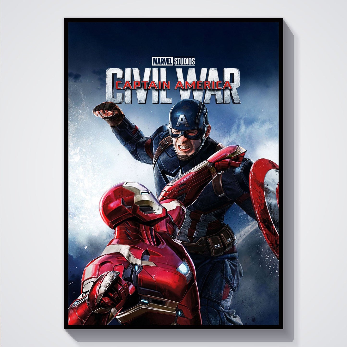 Flex Designs Poster Captain America Civil War 5 x 7" Home Goods - Movie 2016 Movie Poster