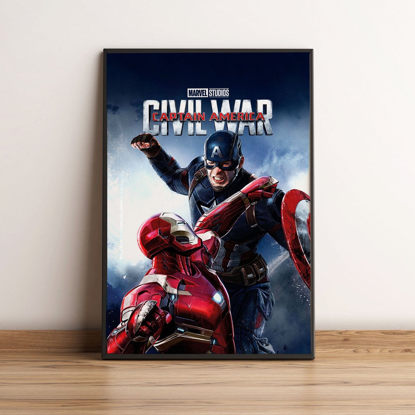 Flex Designs Poster Captain America Civil War 5 x 7" Home Goods - Movie 2016 Movie Poster