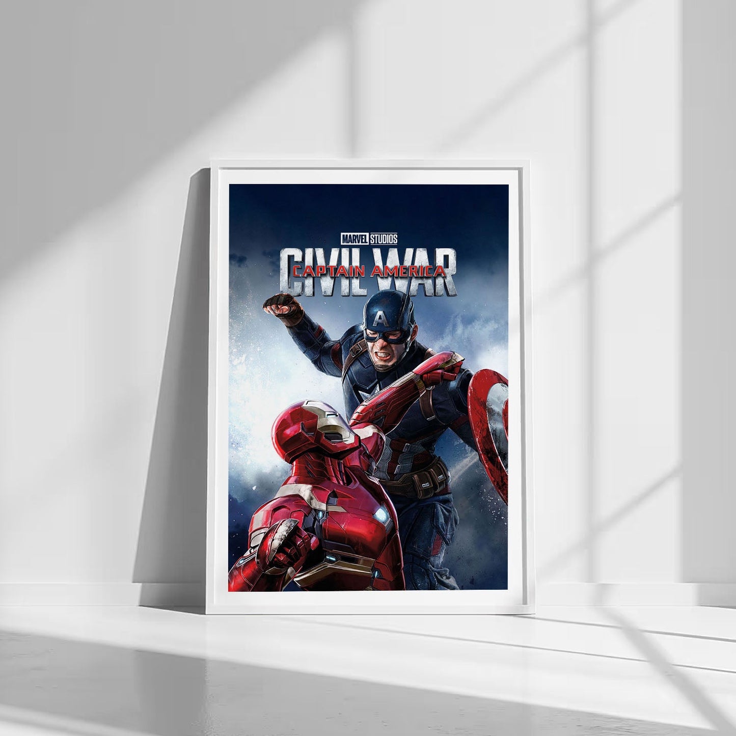Flex Designs Poster Captain America Civil War 8 x 10" Home Goods - Movie 2016 Movie Poster