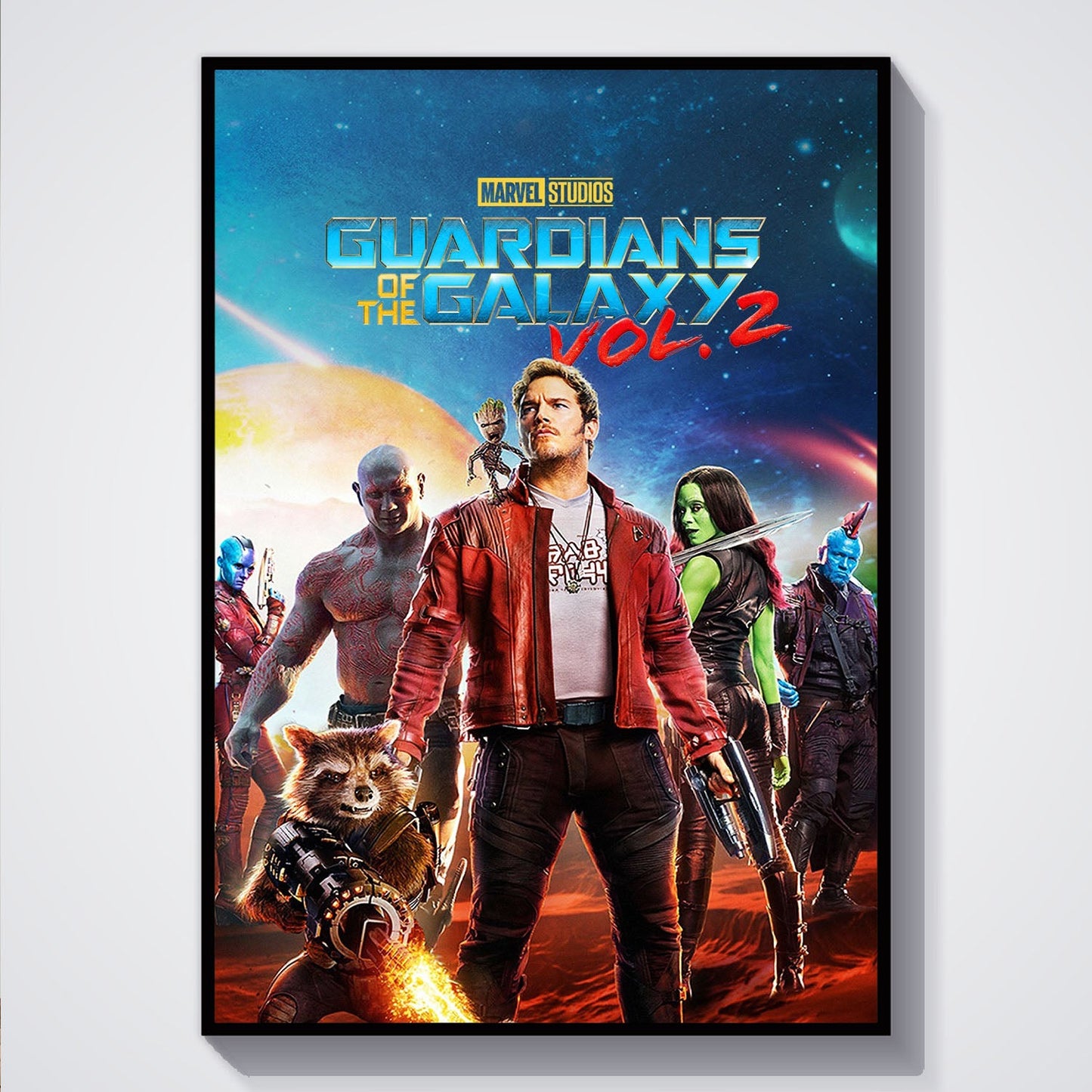 Flex Designs Poster Guardians of the Galaxy Vol 2 5 x 7" Home Goods - Movie 2017 Movie Poster