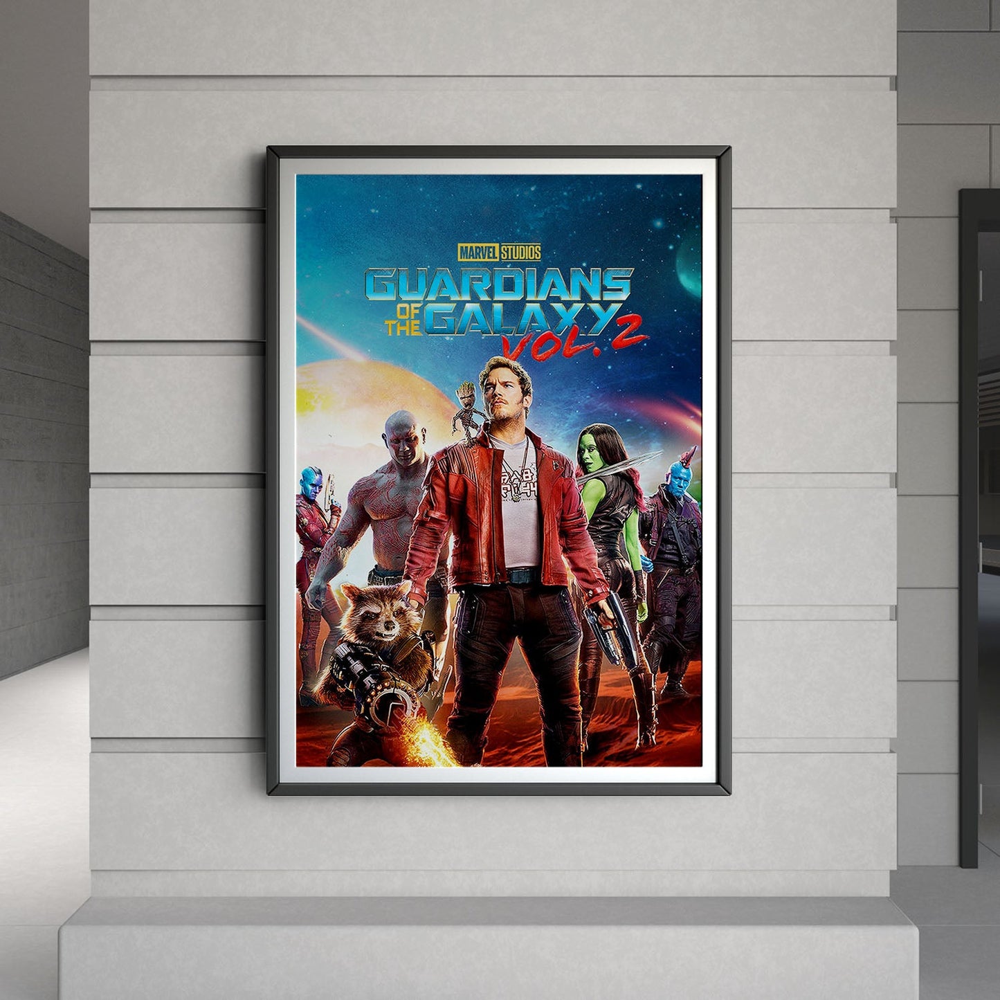 Flex Designs Poster Guardians of the Galaxy Vol 2 8 x 10" Home Goods - Movie 2017 Movie Poster