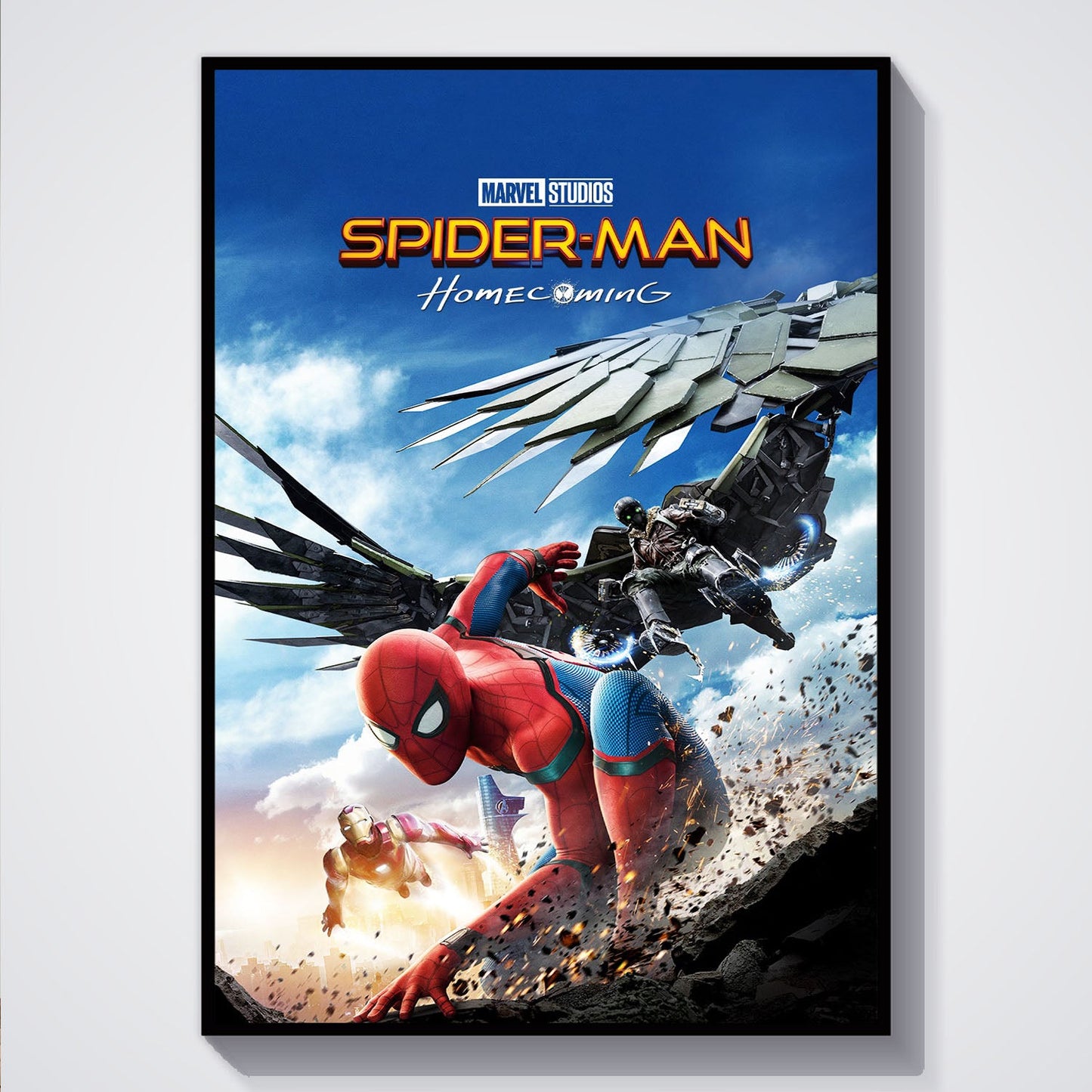 Flex Designs Poster Spider-Man Homecoming 5 x 7" Home Goods - Movie 2017 Movie Poster
