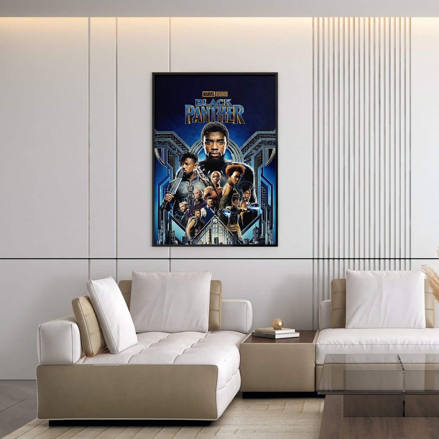 Flex Designs Poster Black Panther 5 x 7" Home Goods - Movie 2018 Movie Poster
