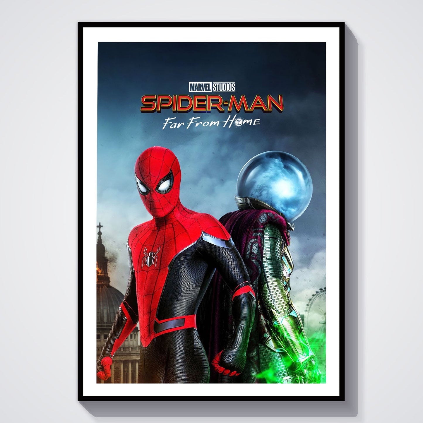 Flex Designs Poster Spider-Man Far From Home 8 x 10" Home Goods - Movie 2019 Movie Poster