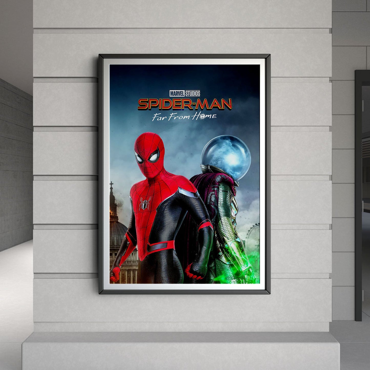 Flex Designs Poster Spider-Man Far From Home 8 x 10" Home Goods - Movie 2019 Movie Poster