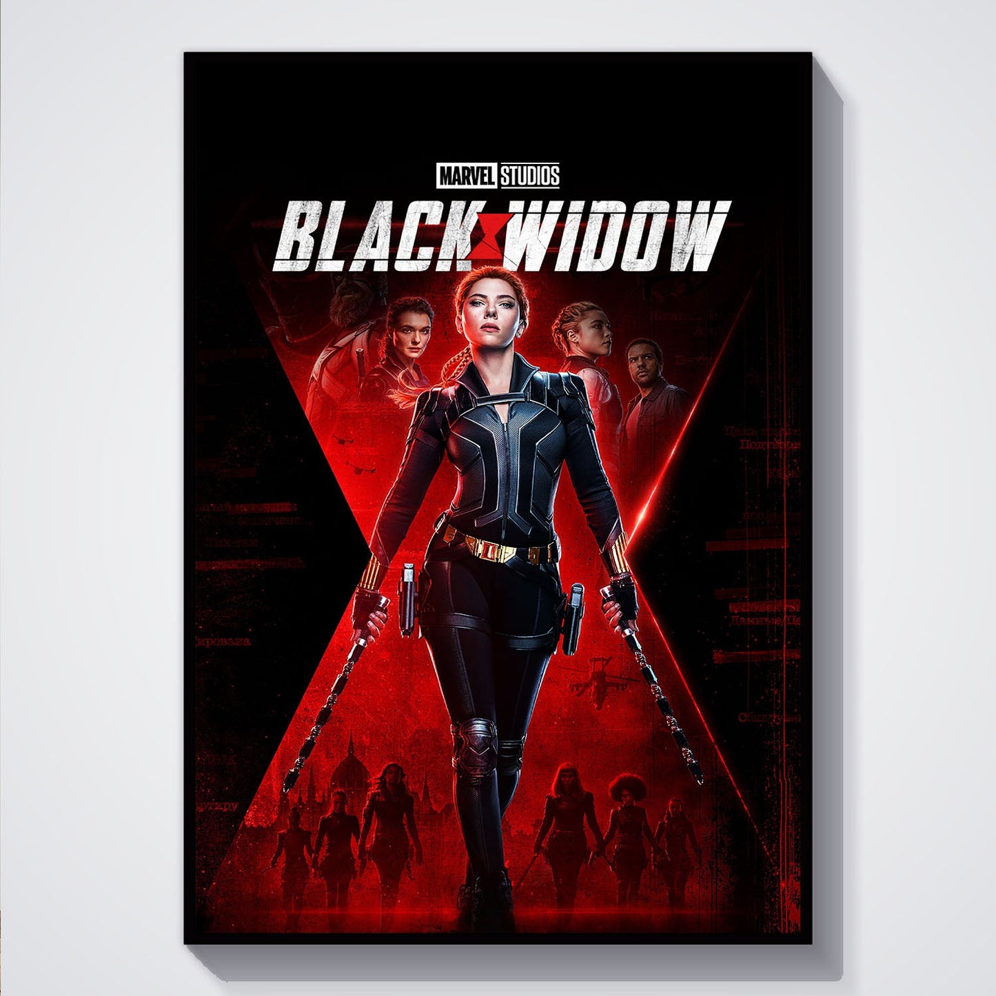Flex Designs Poster Black Widow 5 x 7" Home Goods - Movie 2021 Movie Poster