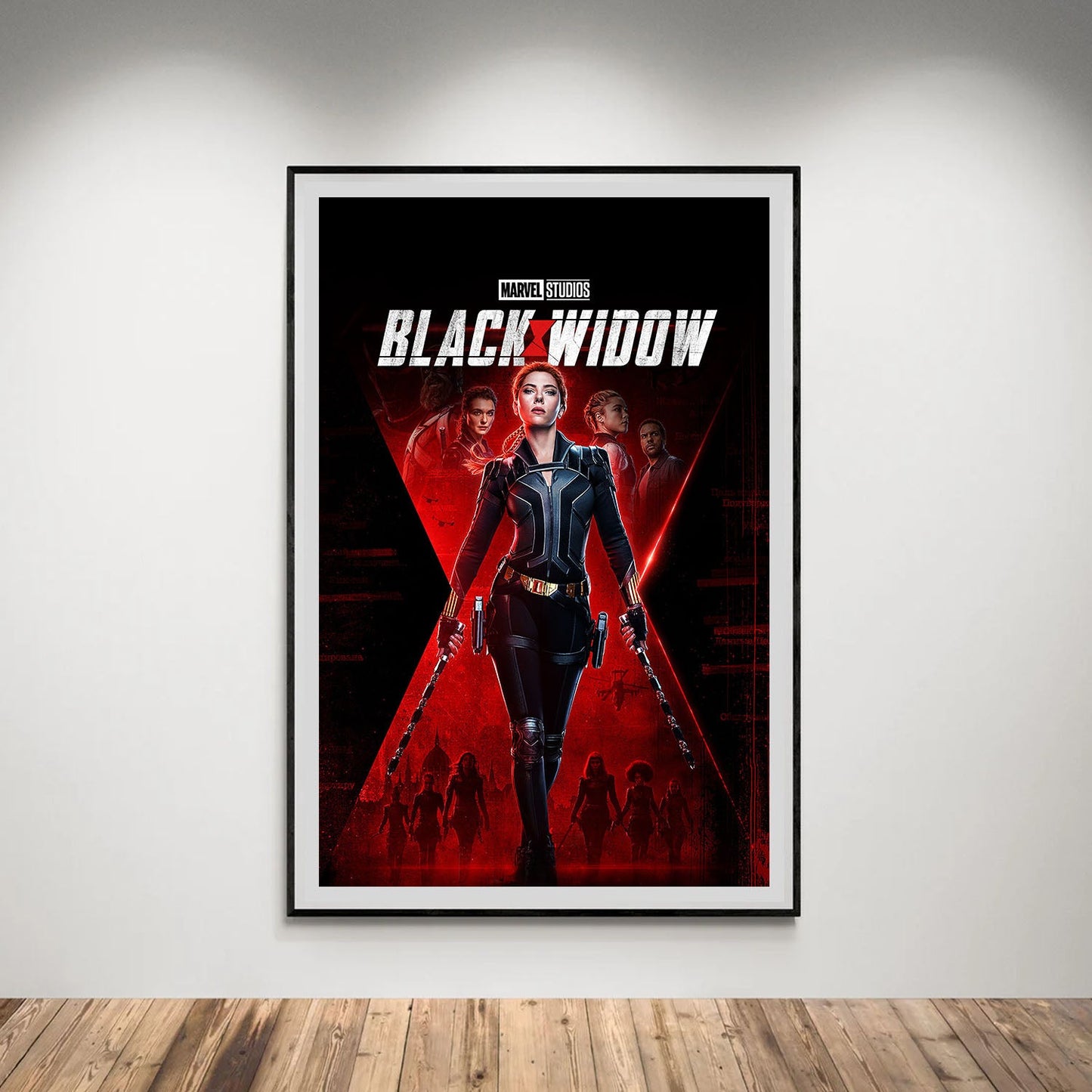 Flex Designs Poster Black Widow 5 x 7" Home Goods - Movie 2021 Movie Poster