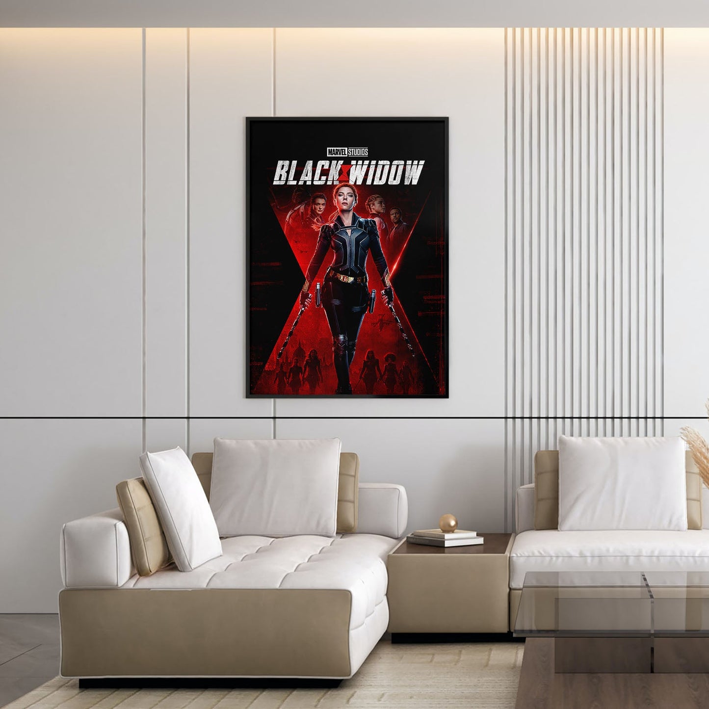 Flex Designs Poster Black Widow 5 x 7" Home Goods - Movie 2021 Movie Poster