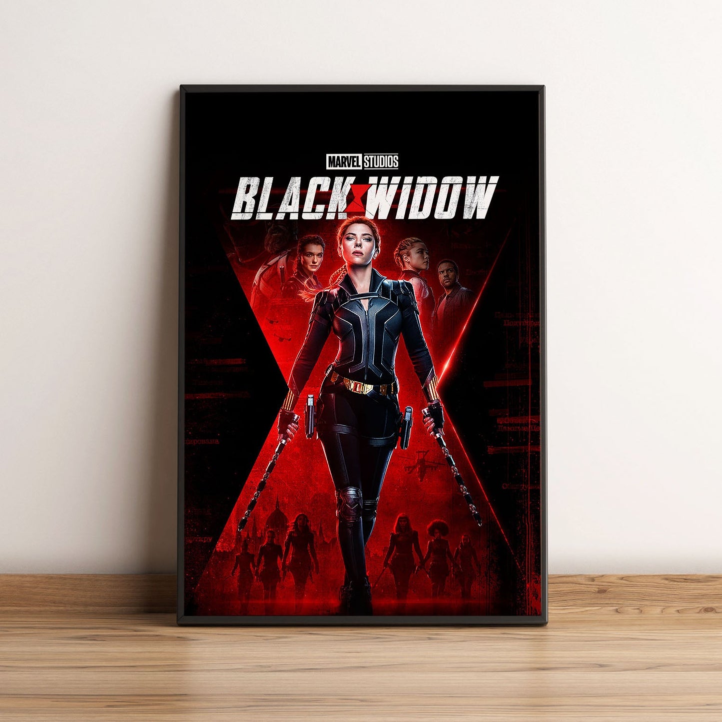 Flex Designs Poster Black Widow 5 x 7" Home Goods - Movie 2021 Movie Poster