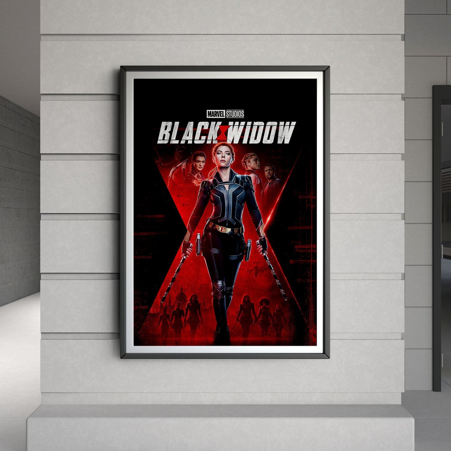 Flex Designs Poster Black Widow 8 x 10" Home Goods - Movie 2021 Movie Poster