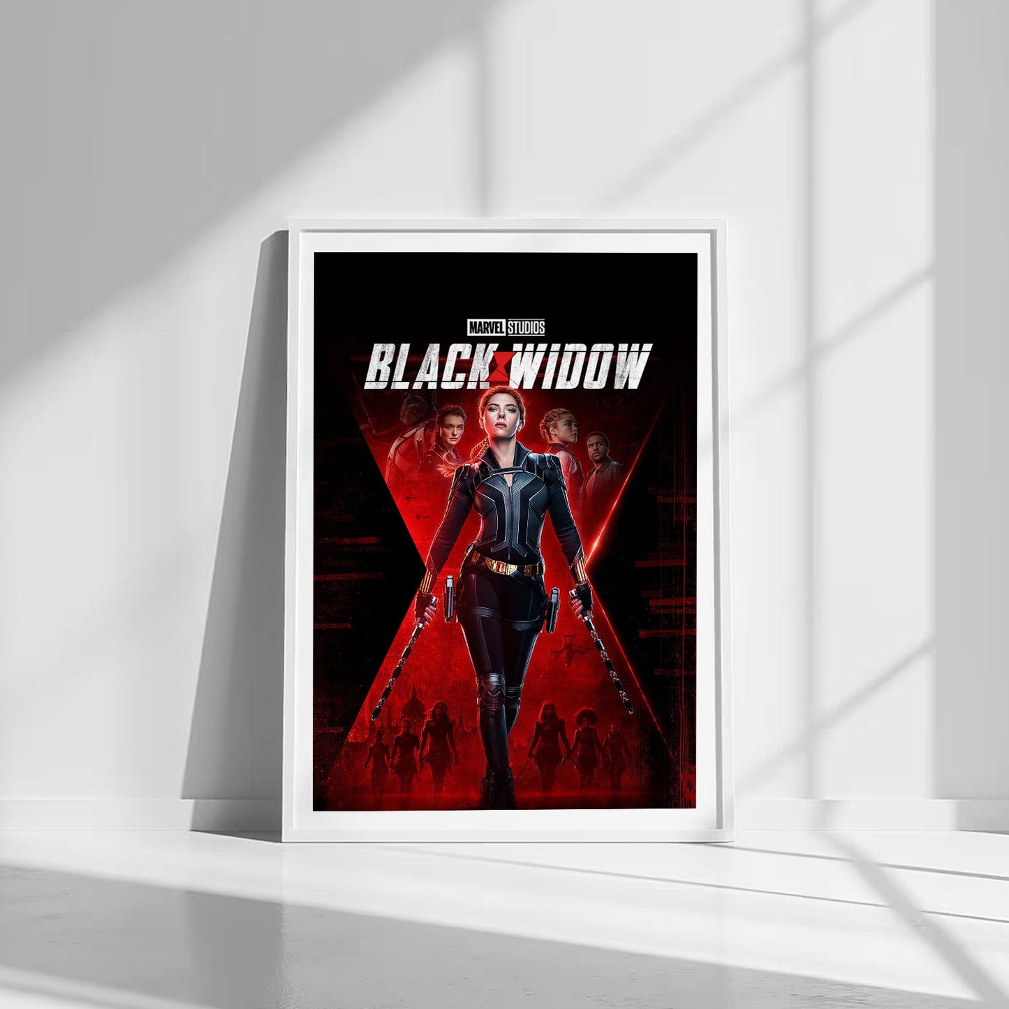 Flex Designs Poster Black Widow 8 x 10" Home Goods - Movie 2021 Movie Poster