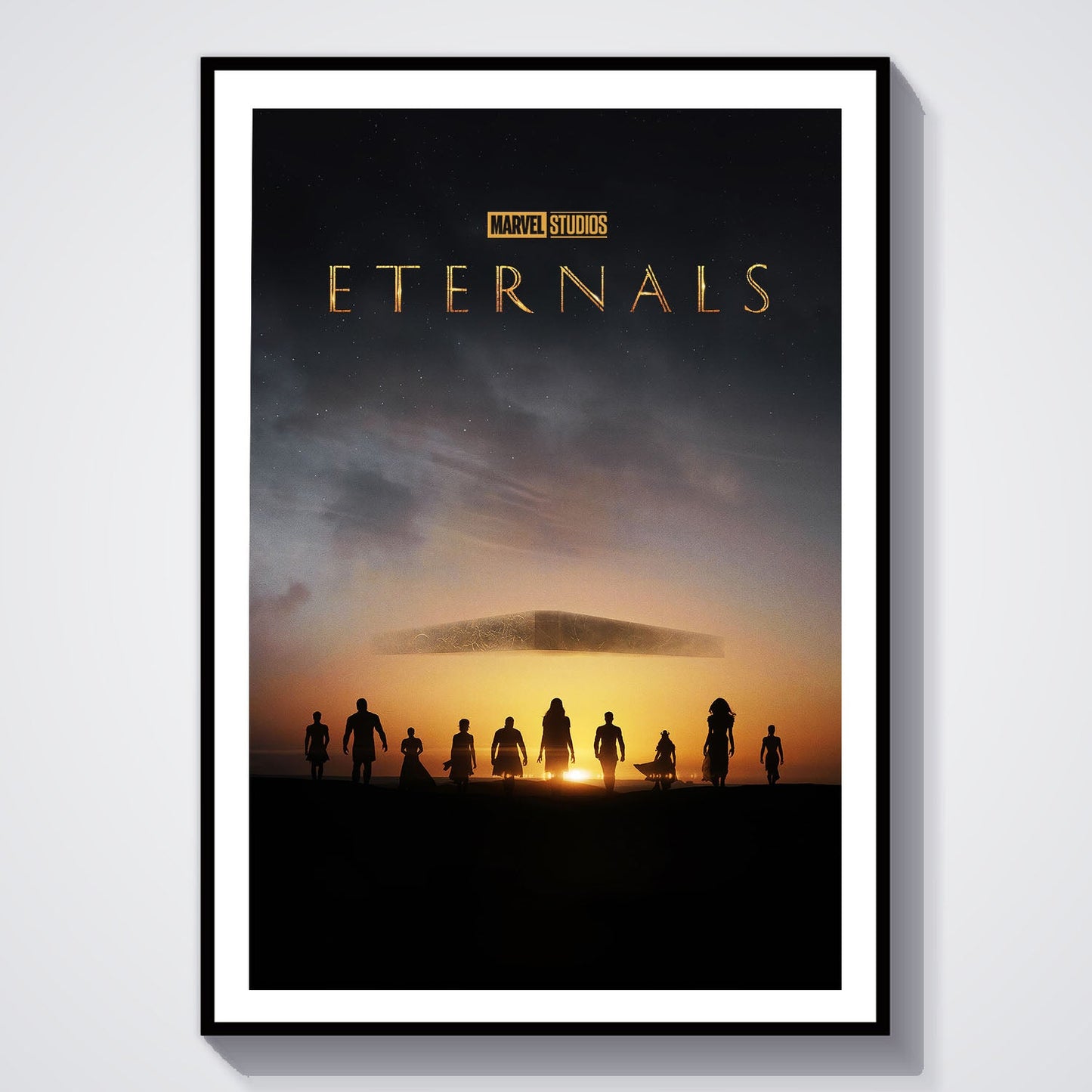 Flex Designs Poster Eternals 8 x 10" Home Goods - Movie 2021 Movie Poster