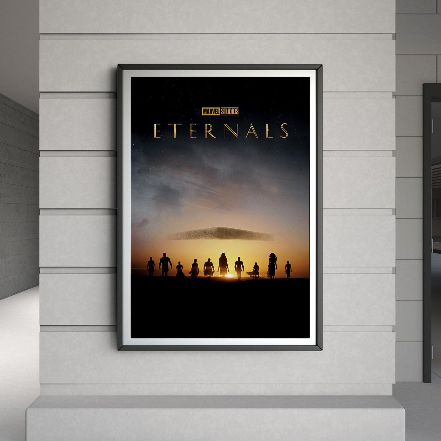 Flex Designs Poster Eternals 8 x 10" Home Goods - Movie 2021 Movie Poster