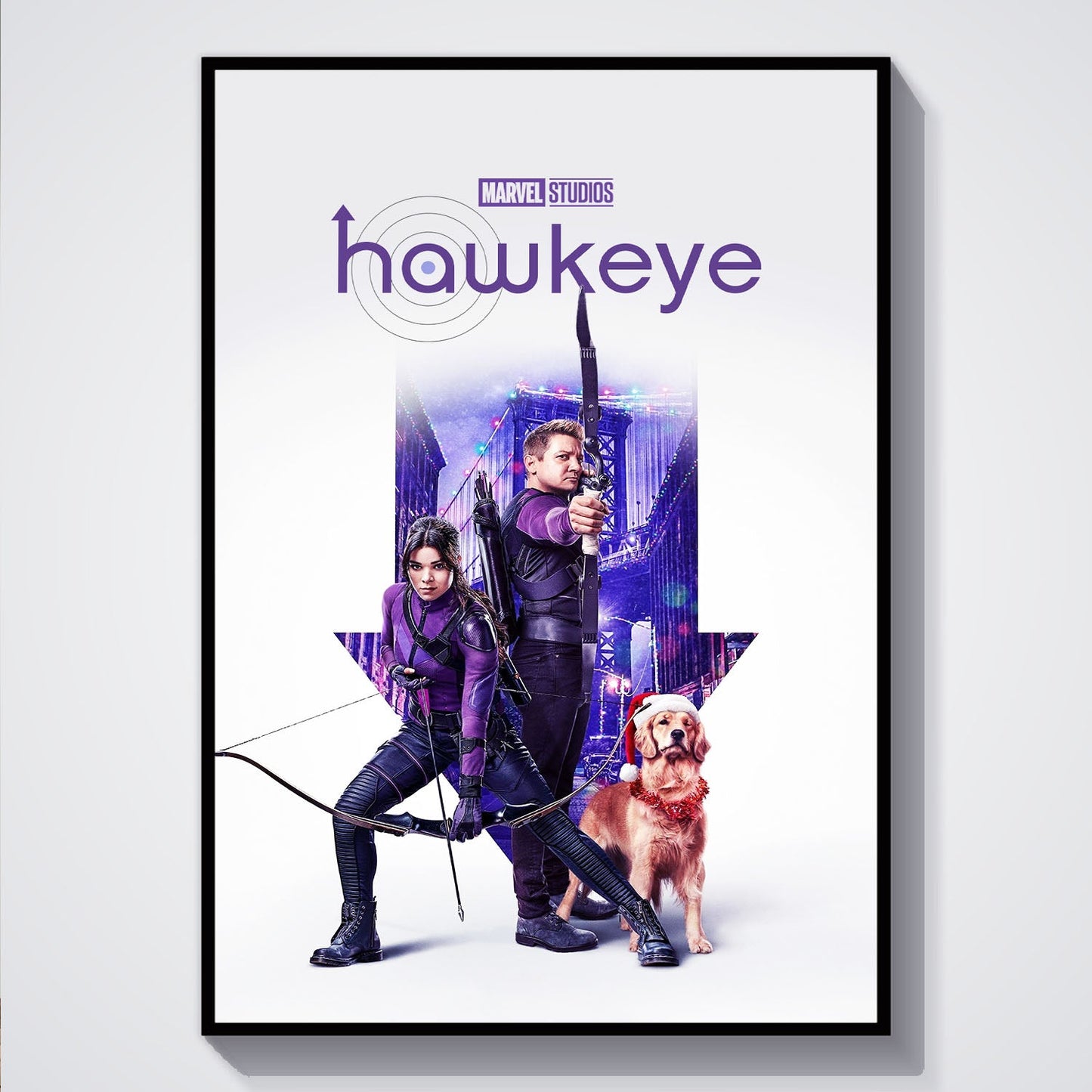 Flex Designs Poster Hawkeye 5 x 7" Home Goods - Movie 2021 Movie Poster